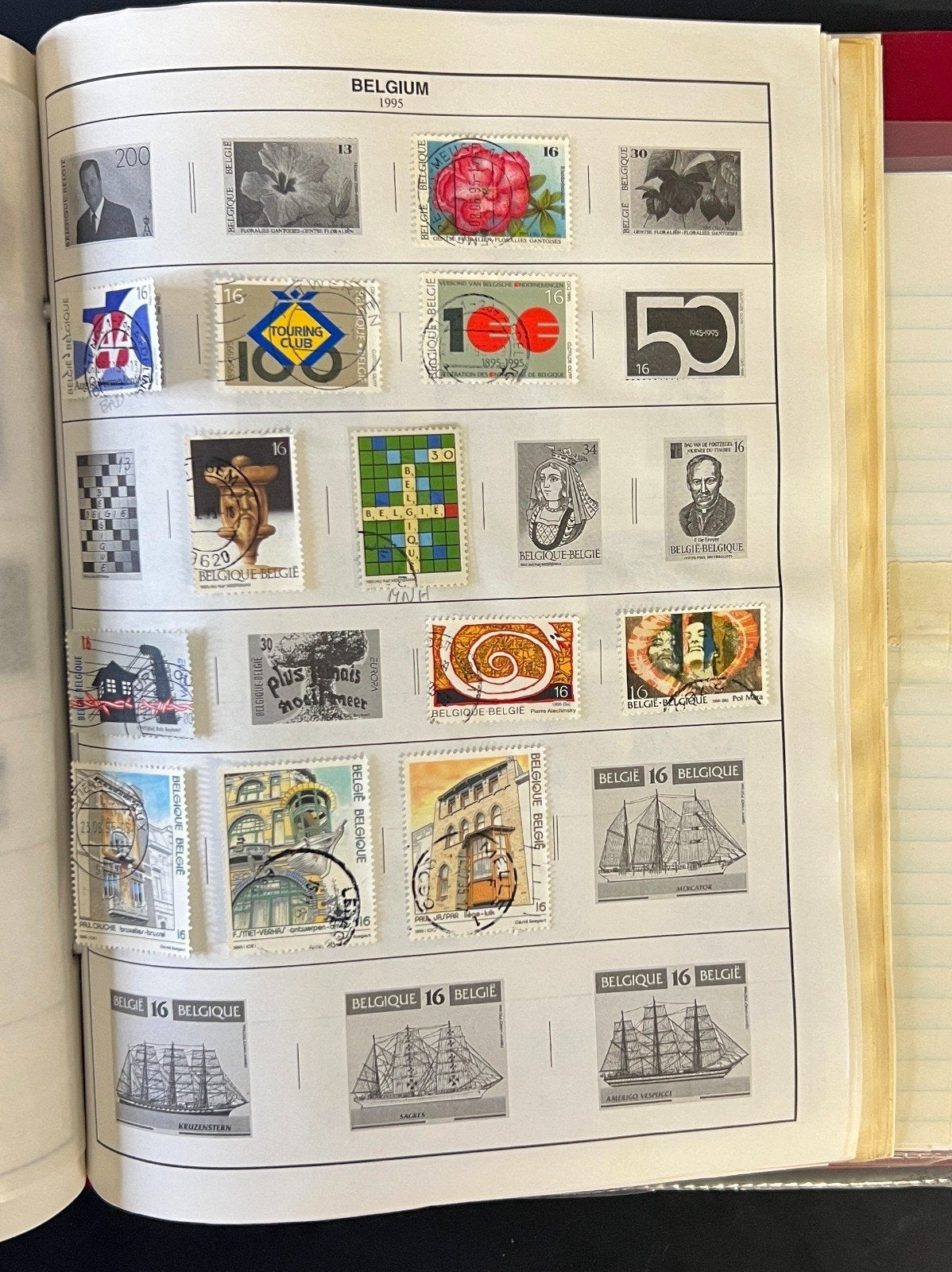 Bahamas to Belize Stamp Collection Harris Album Hundreds of Stamps ZAYIX