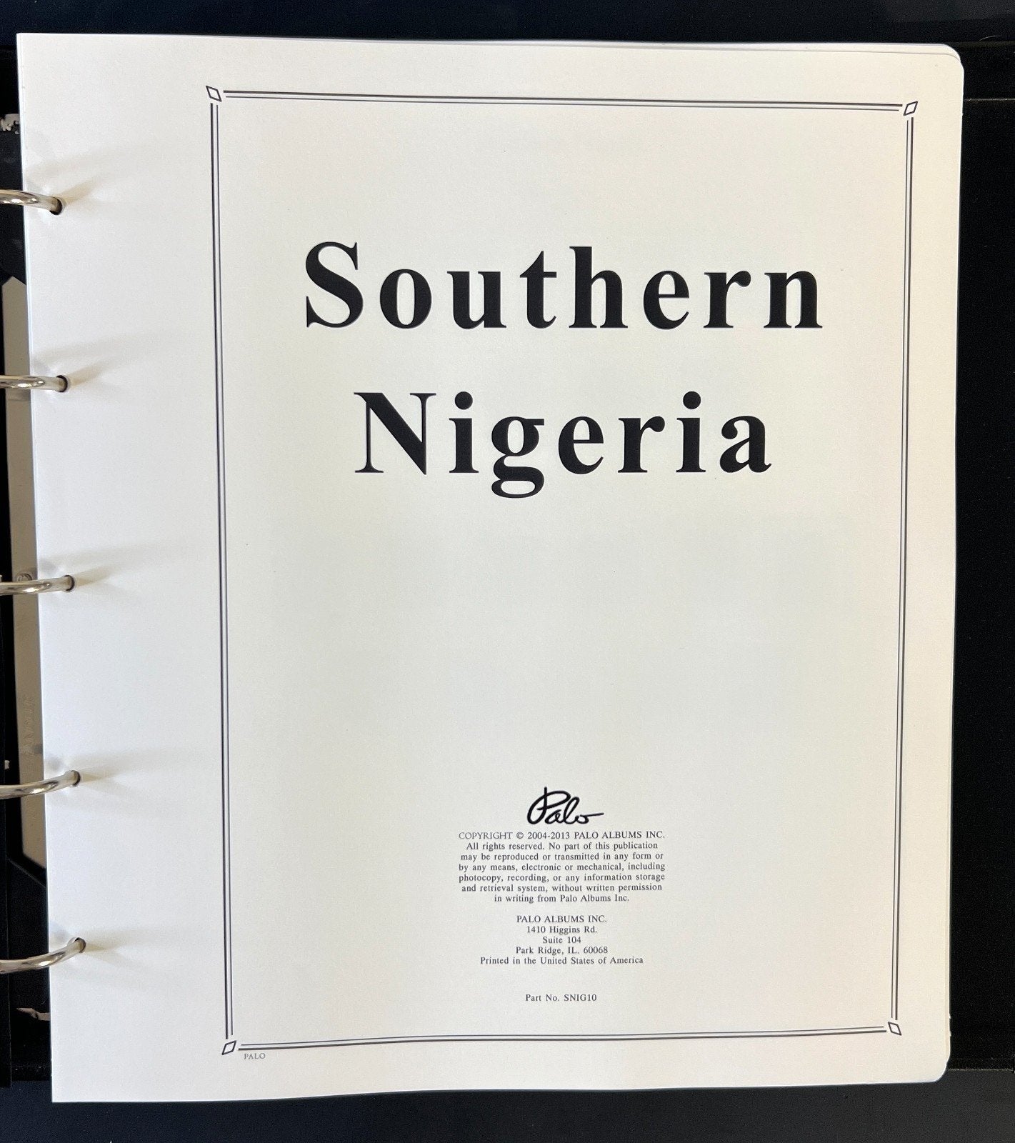 South Africa, Madagascar, Nigeria, & Rhodesia Palo Hingeless Album ZAYIX