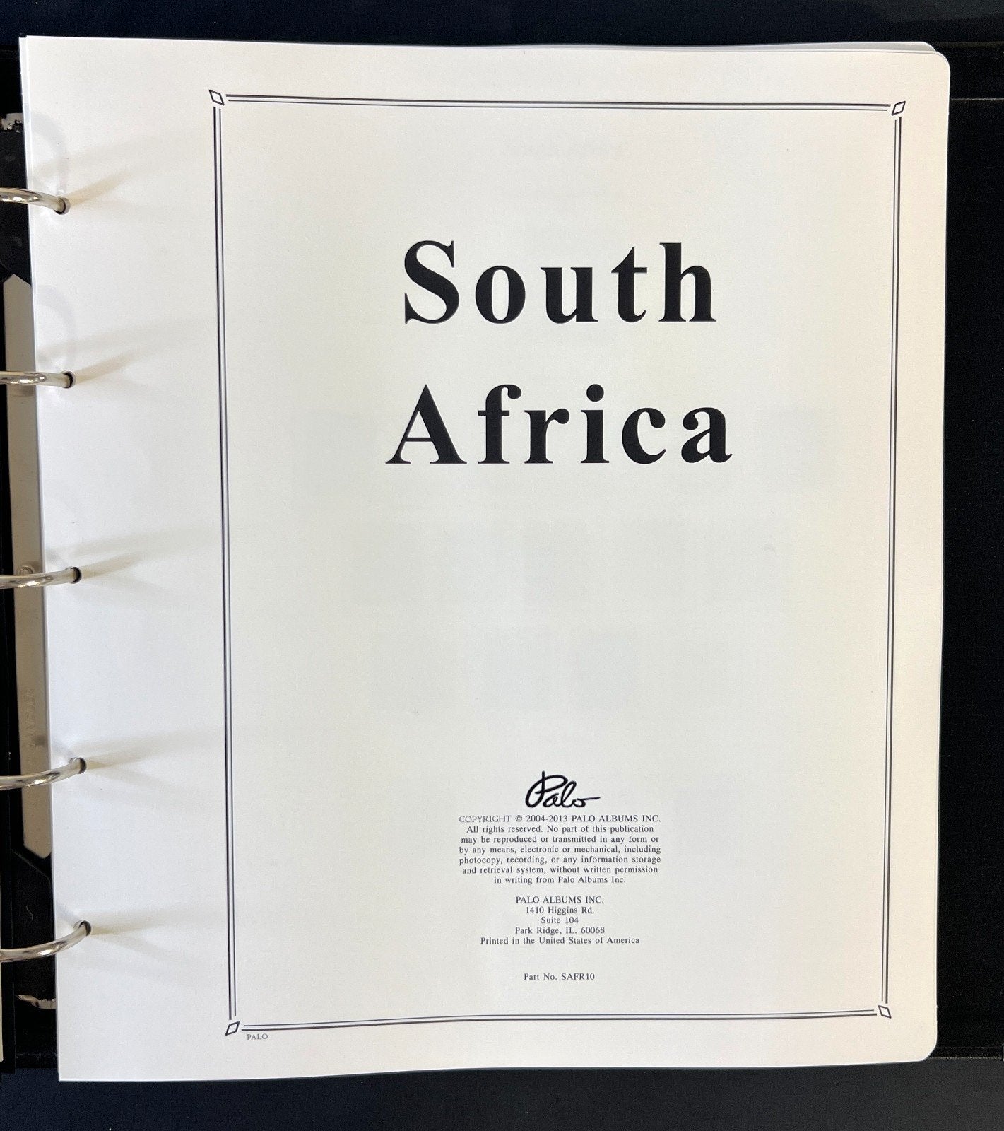 South Africa, Madagascar, Nigeria, & Rhodesia Palo Hingeless Album ZAYIX