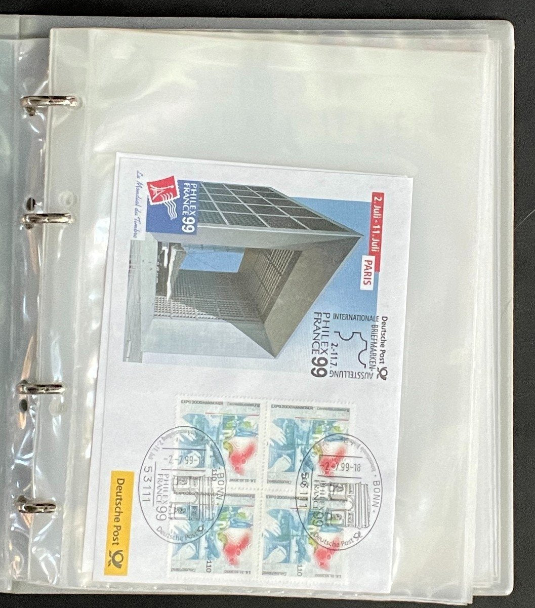 German First day Covers Collection Album 34 Covers FDC 1996-1998 ZAYIX