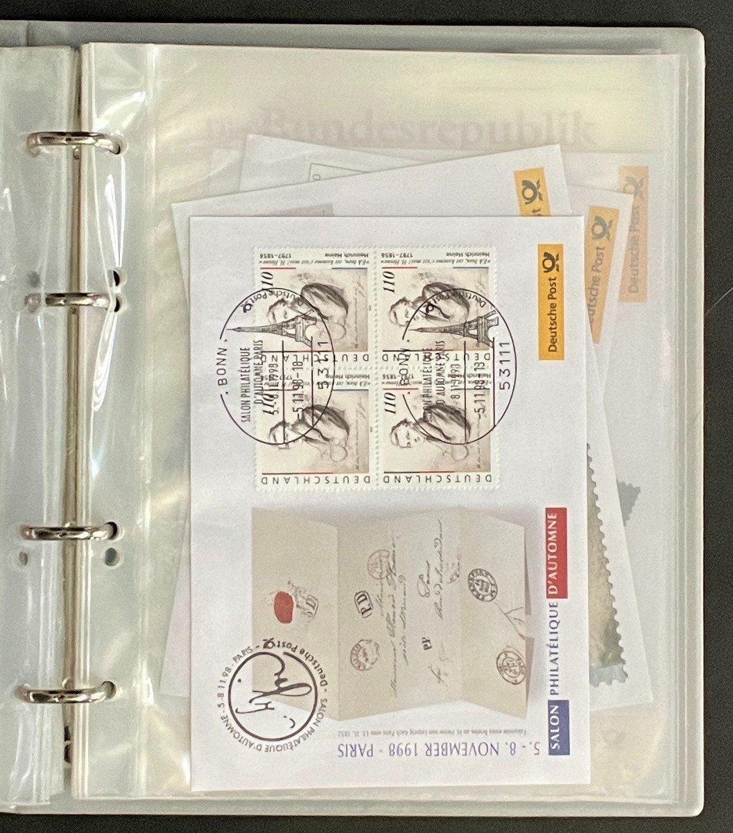 German First day Covers Collection Album 34 Covers FDC 1996-1998 ZAYIX