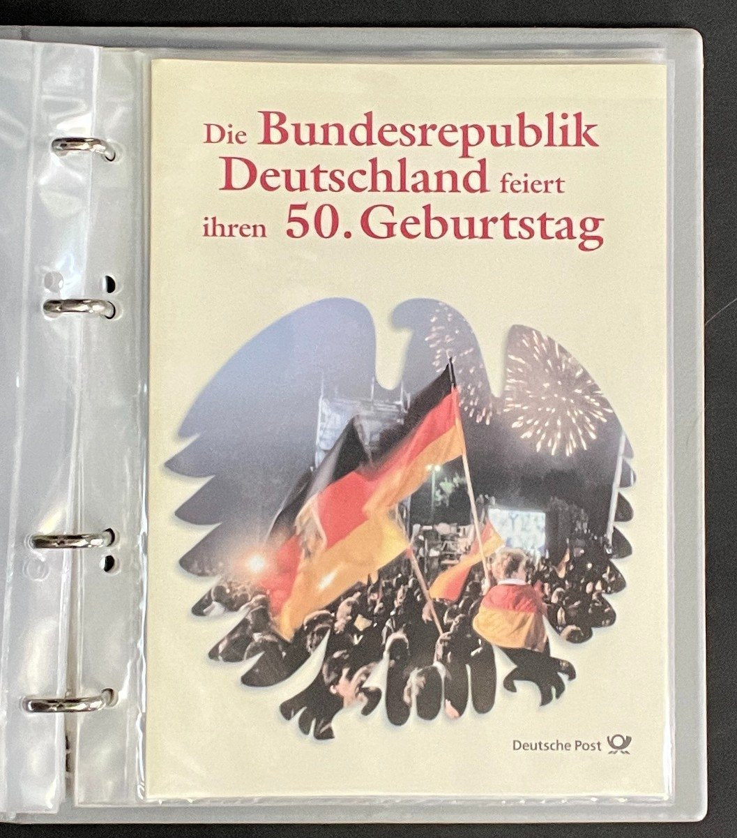 German First day Covers Collection Album 34 Covers FDC 1996-1998 ZAYIX