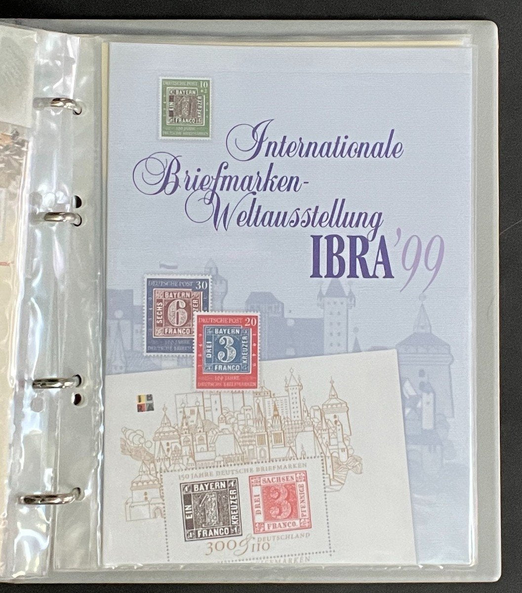 German First day Covers Collection Album 34 Covers FDC 1996-1998 ZAYIX