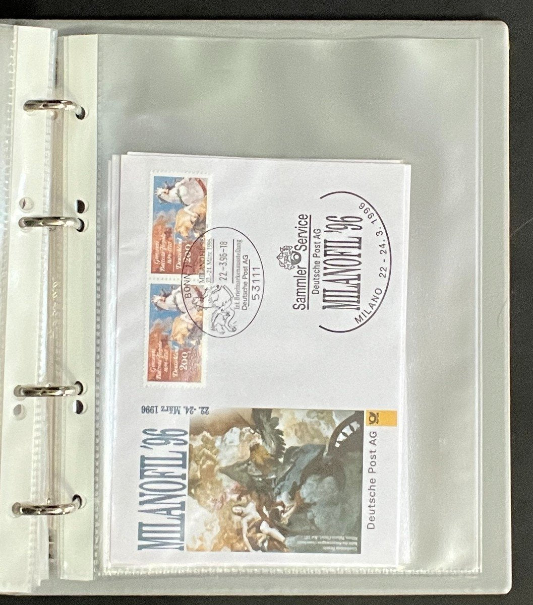 German First day Covers Collection Album 34 Covers FDC 1996-1998 ZAYIX