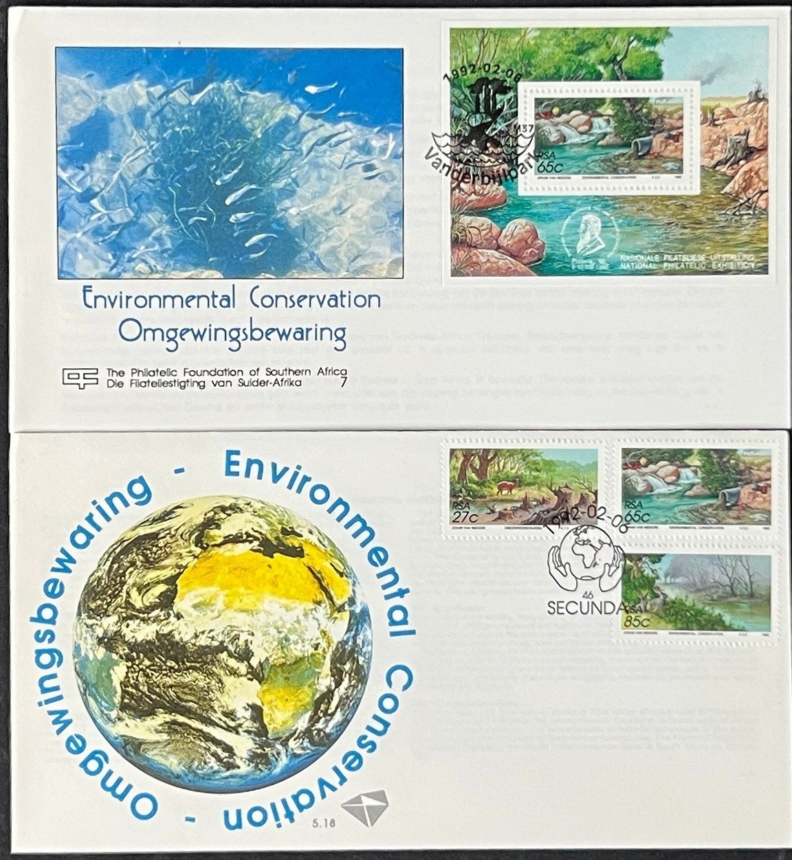 Republic of South Africa 24 FDC First Day Covers & Event Covers 1953-1992 ZAYIX