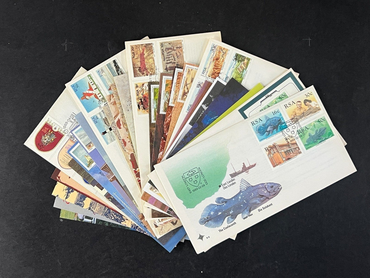 Republic of South Africa 36 FDC & Event Covers 1987-1991 ZAYIX