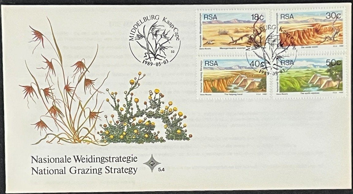 Republic of South Africa 36 FDC & Event Covers 1987-1991 ZAYIX