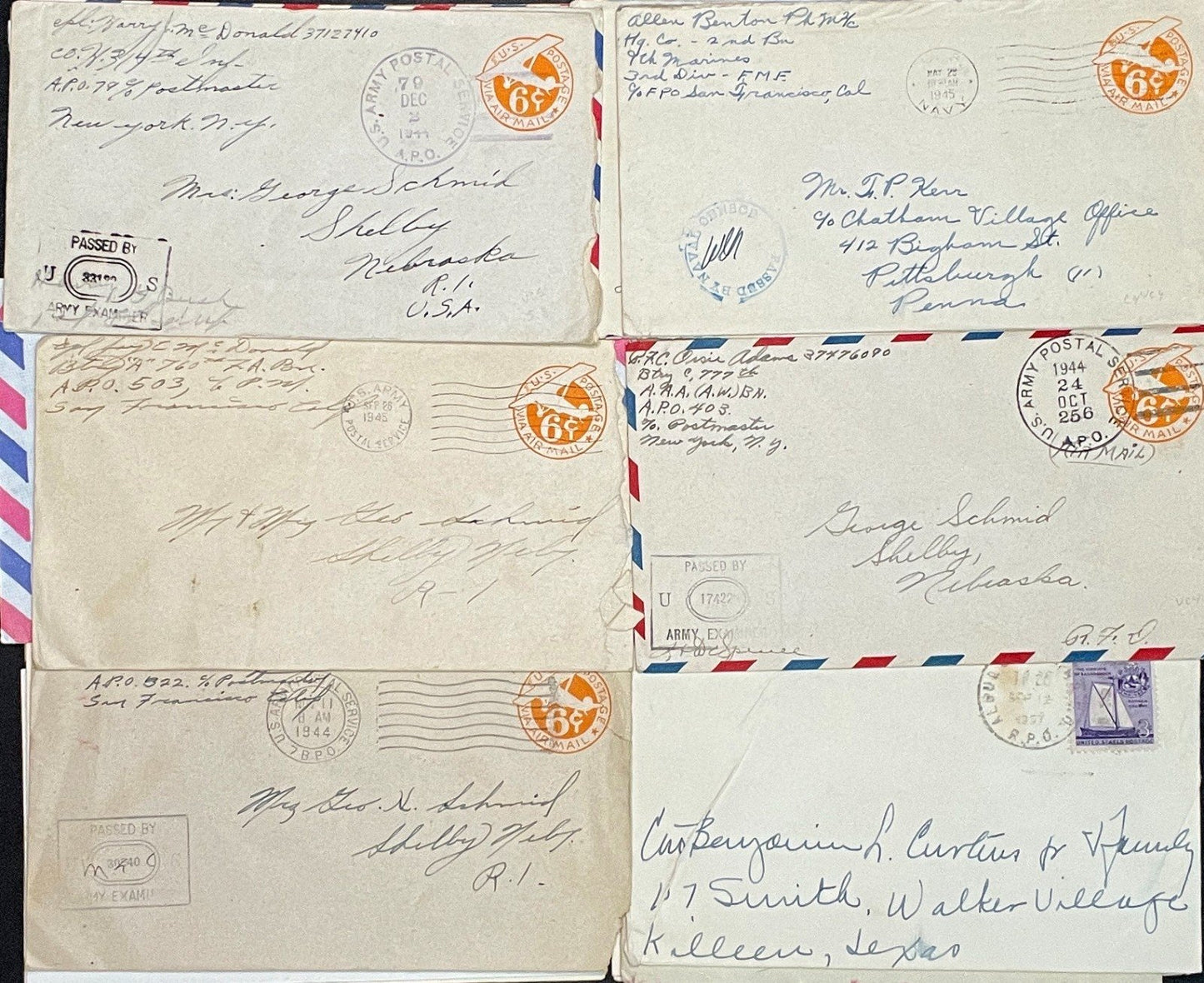 Cover Collection Airmails, U.S. Postal Stationary & Commercial Covers ZAYIX