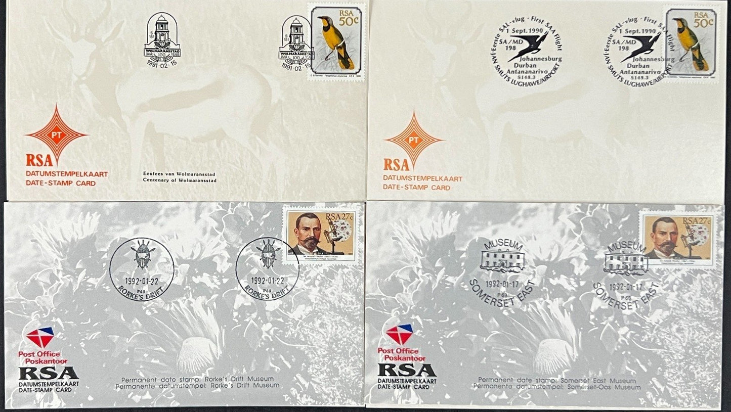 Republic of South Africa 36 FDC First Day Covers & Event Covers 1952-1992 ZAYIX