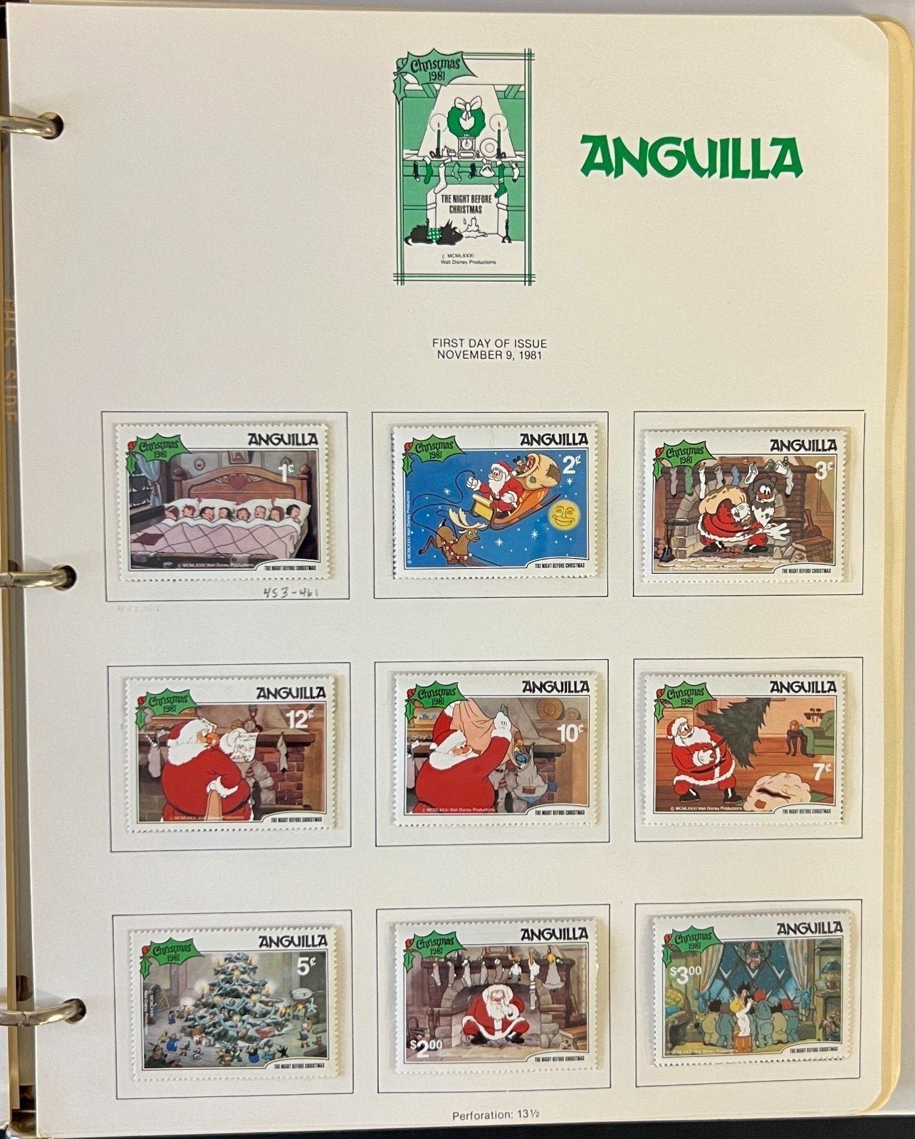 Disney World Wide Stamp Collection 5 Volumes 259 Stamps & 54 Sheets ZAYIX