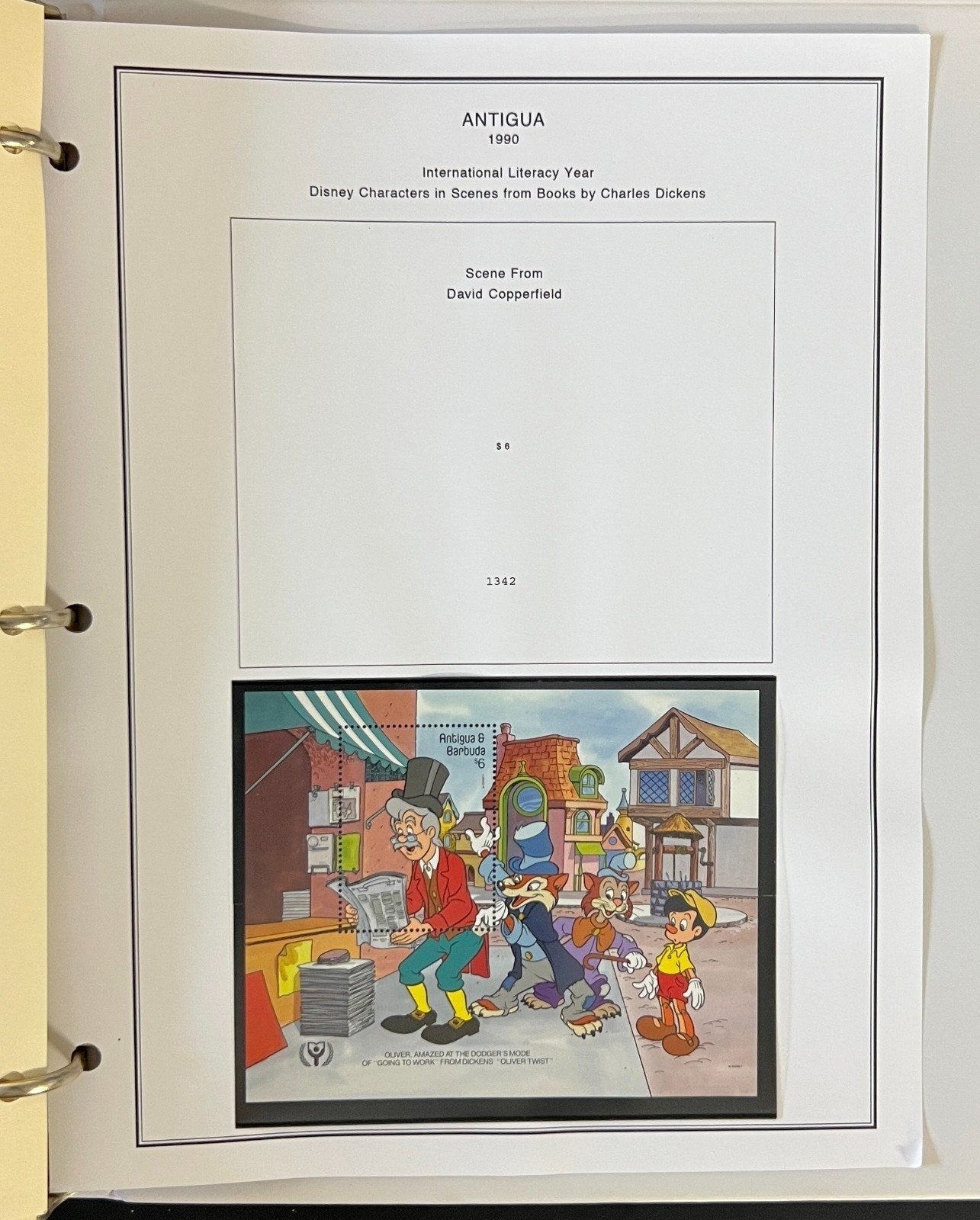 Disney World Wide Stamp Collection 5 Volumes 259 Stamps & 54 Sheets ZAYIX