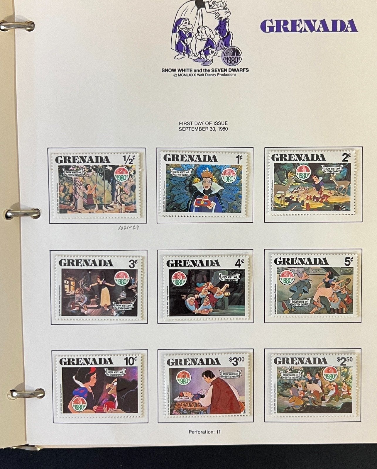 Disney World Wide Stamp Collection 5 Volumes 259 Stamps & 54 Sheets ZAYIX
