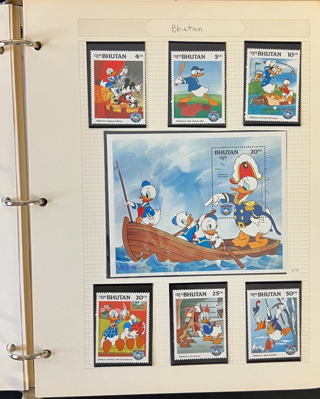 Disney World Wide Stamp Collection 5 Volumes 259 Stamps & 54 Sheets ZAYIX