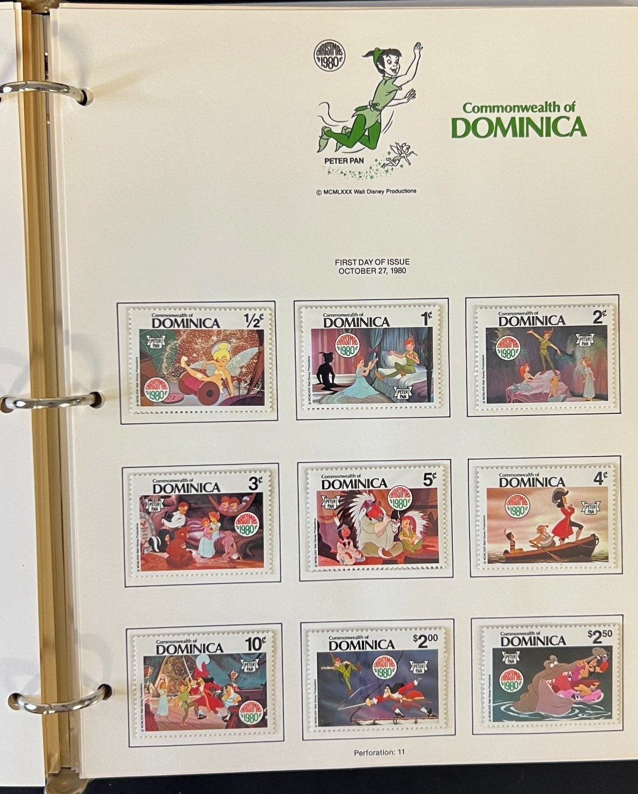 Disney World Wide Stamp Collection 5 Volumes 259 Stamps & 54 Sheets ZAYIX