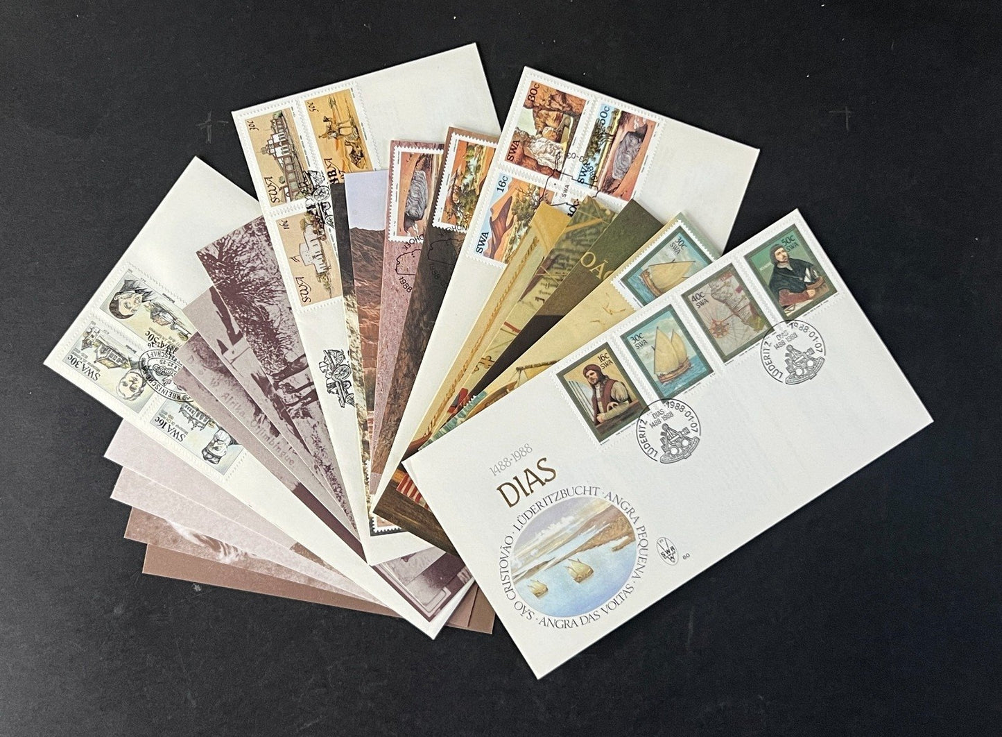South West Africa FDC & Event Covers 24 Cards 1988-1990 ZAYIX