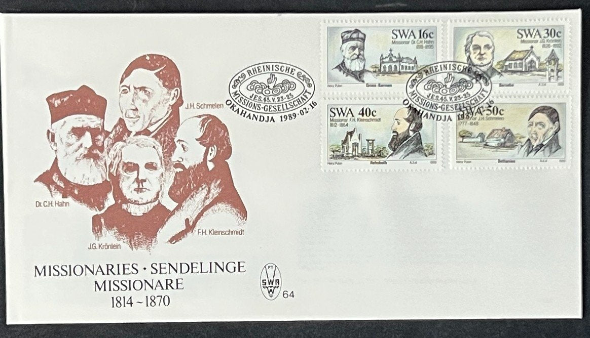 South West Africa FDC & Event Covers 24 Cards 1988-1990 ZAYIX