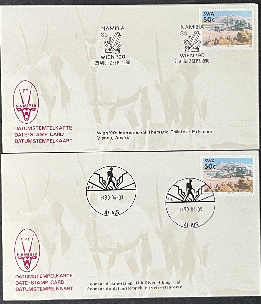 South West Africa FDC & Event Covers 24 Cards 1988-1990 ZAYIX