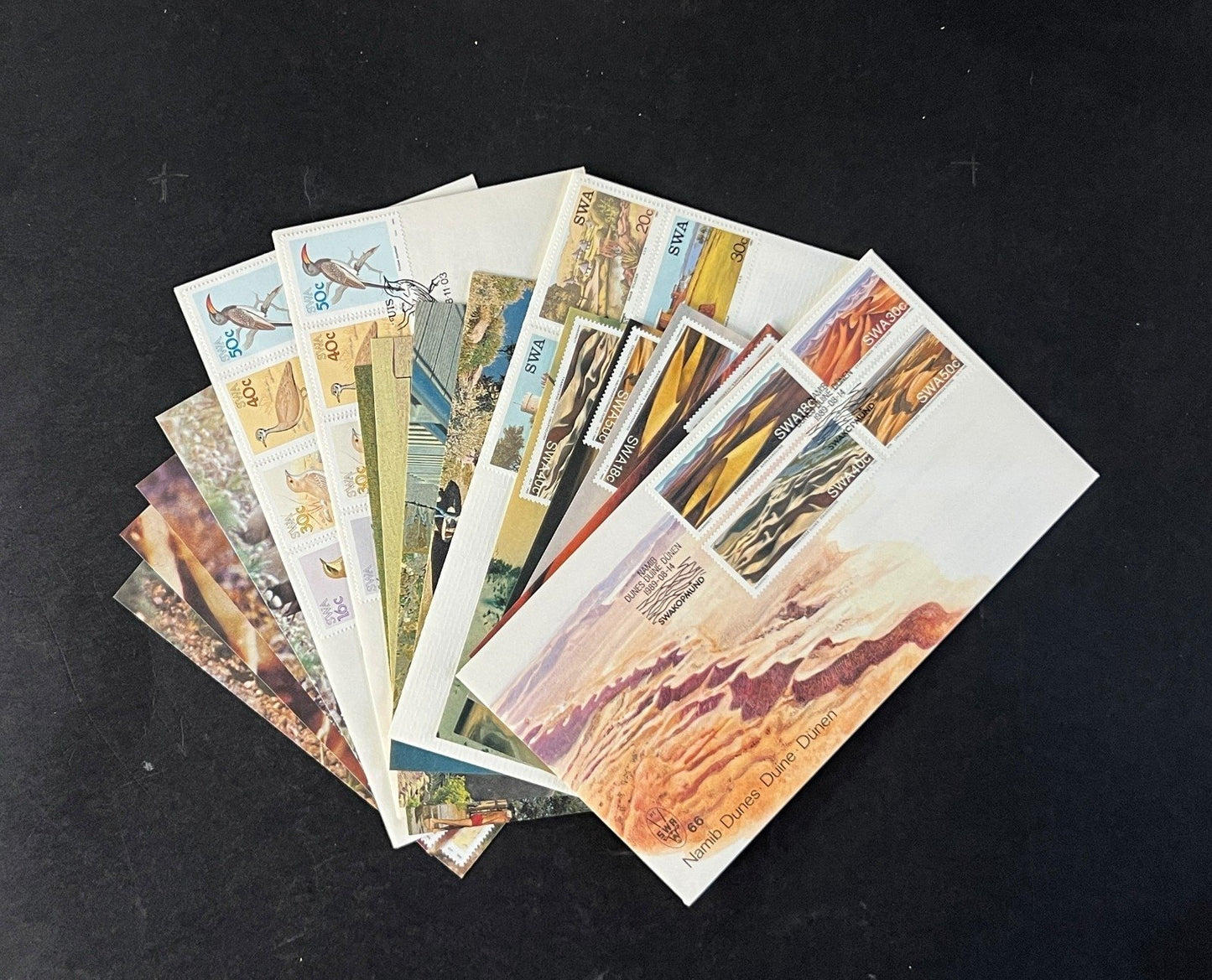 South West Africa FDC & Event Covers 16 Cards 1987-1989 ZAYIX