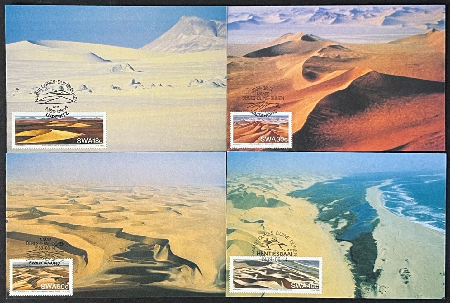 South West Africa FDC & Event Covers 16 Cards 1987-1989 ZAYIX