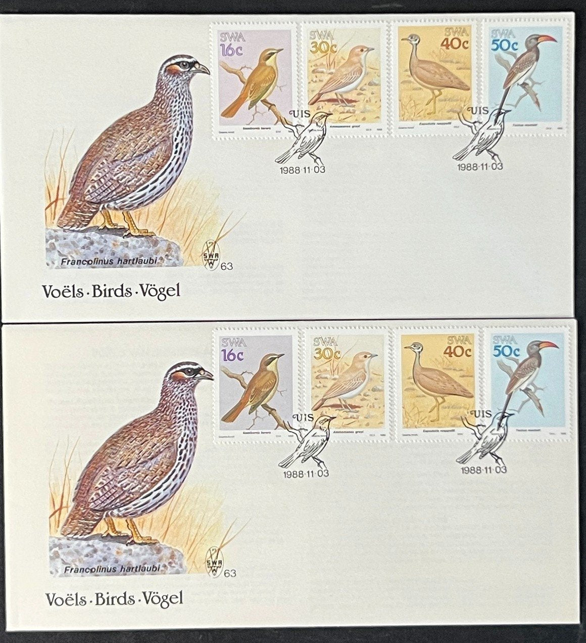 South West Africa FDC & Event Covers 16 Cards 1987-1989 ZAYIX