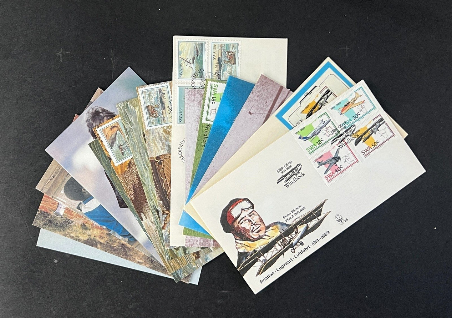 South West Africa FDC & Event Covers 22 Cards 1986-1989 ZAYIX