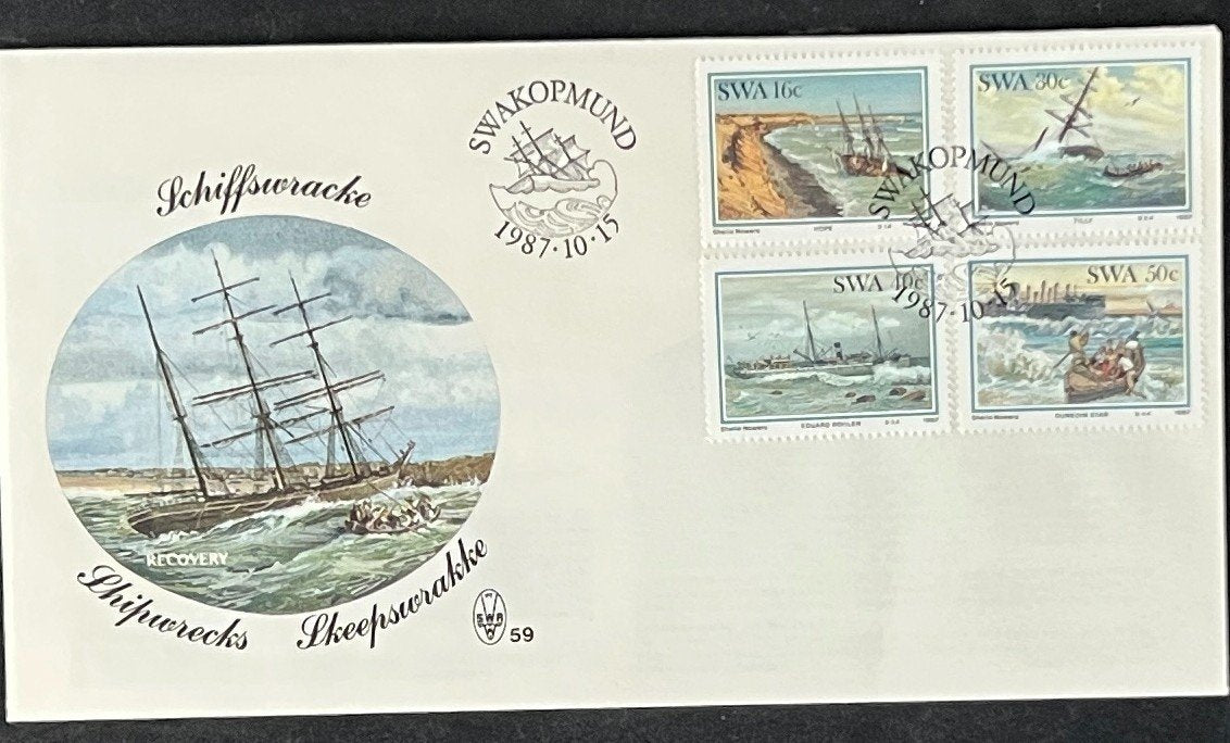 South West Africa FDC & Event Covers 22 Cards 1986-1989 ZAYIX