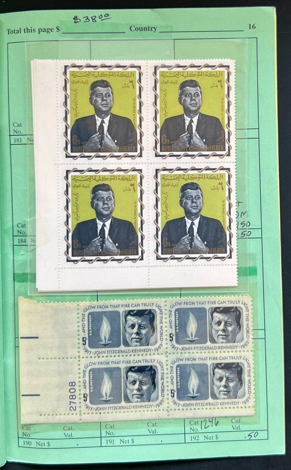 Kennedy Topicals World Wide Collection Book Mint & Used  ZAYIX