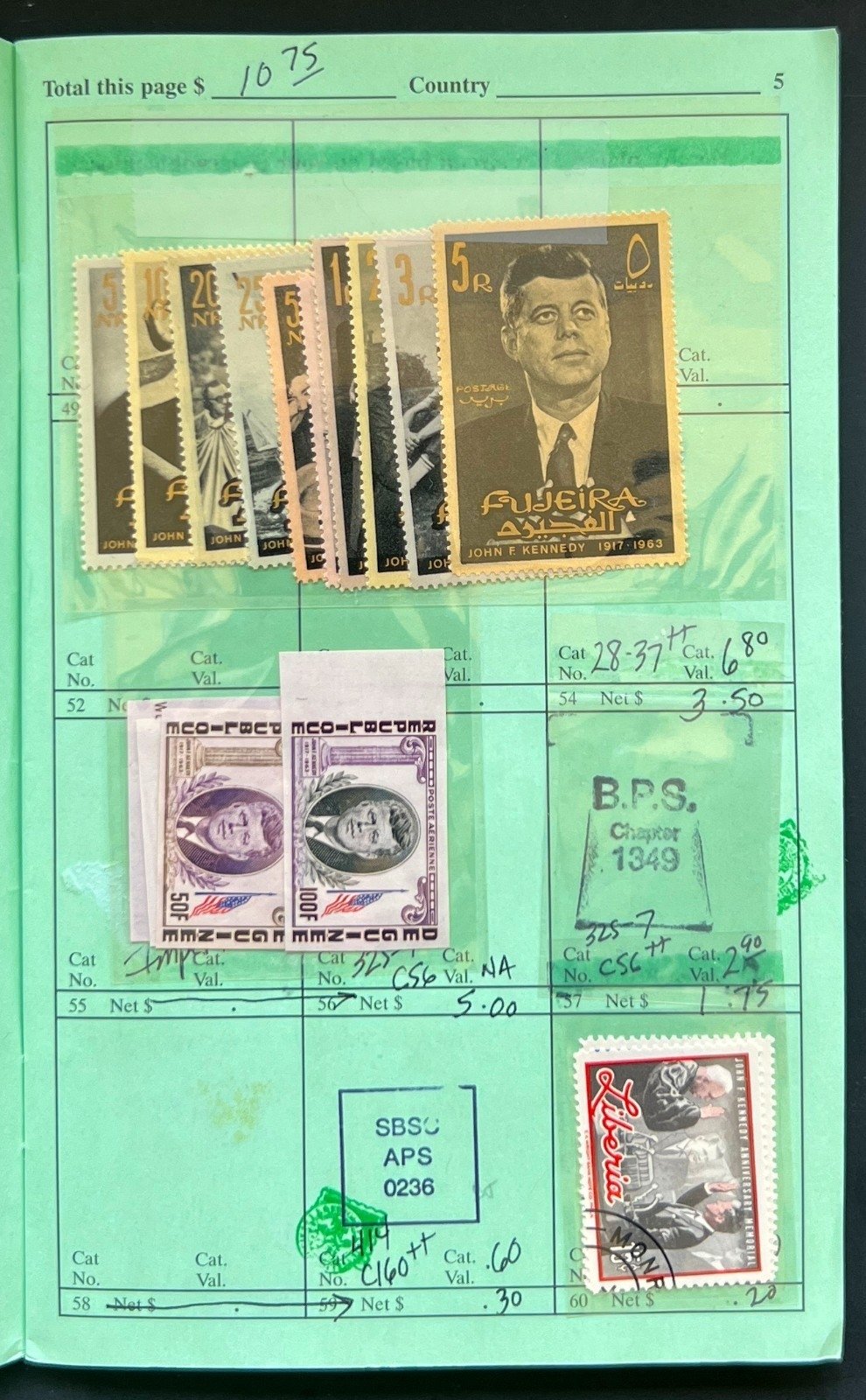 Kennedy Topicals World Wide Collection Book Mint & Used  ZAYIX