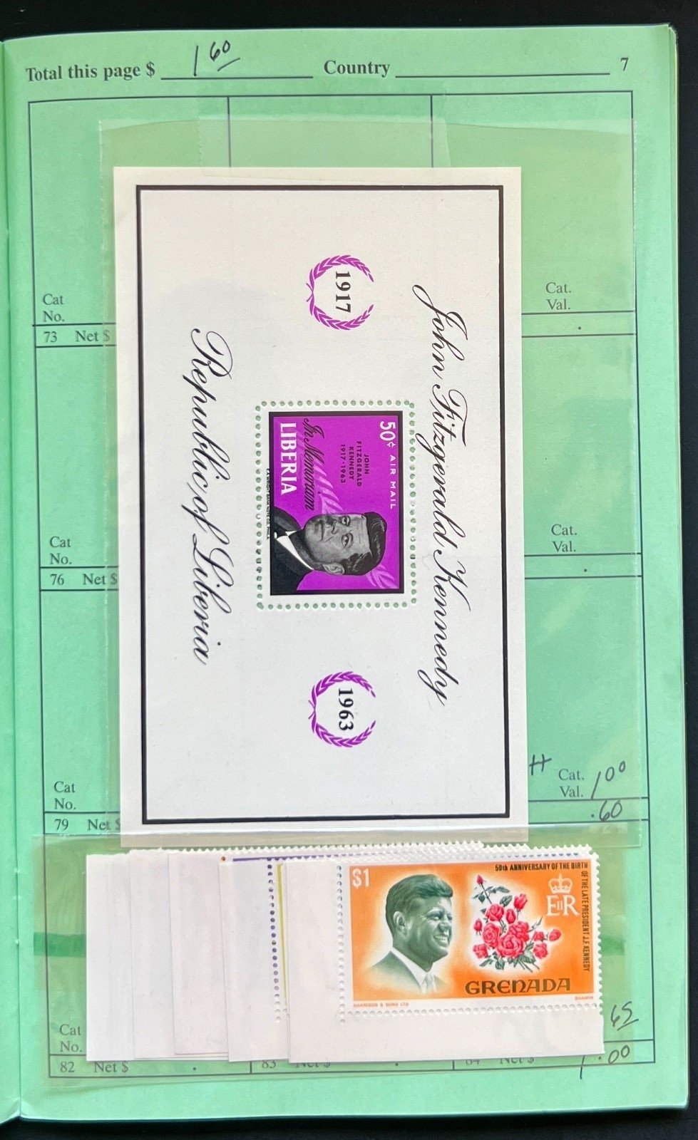 Kennedy Topicals World Wide Collection Book Mint & Used  ZAYIX