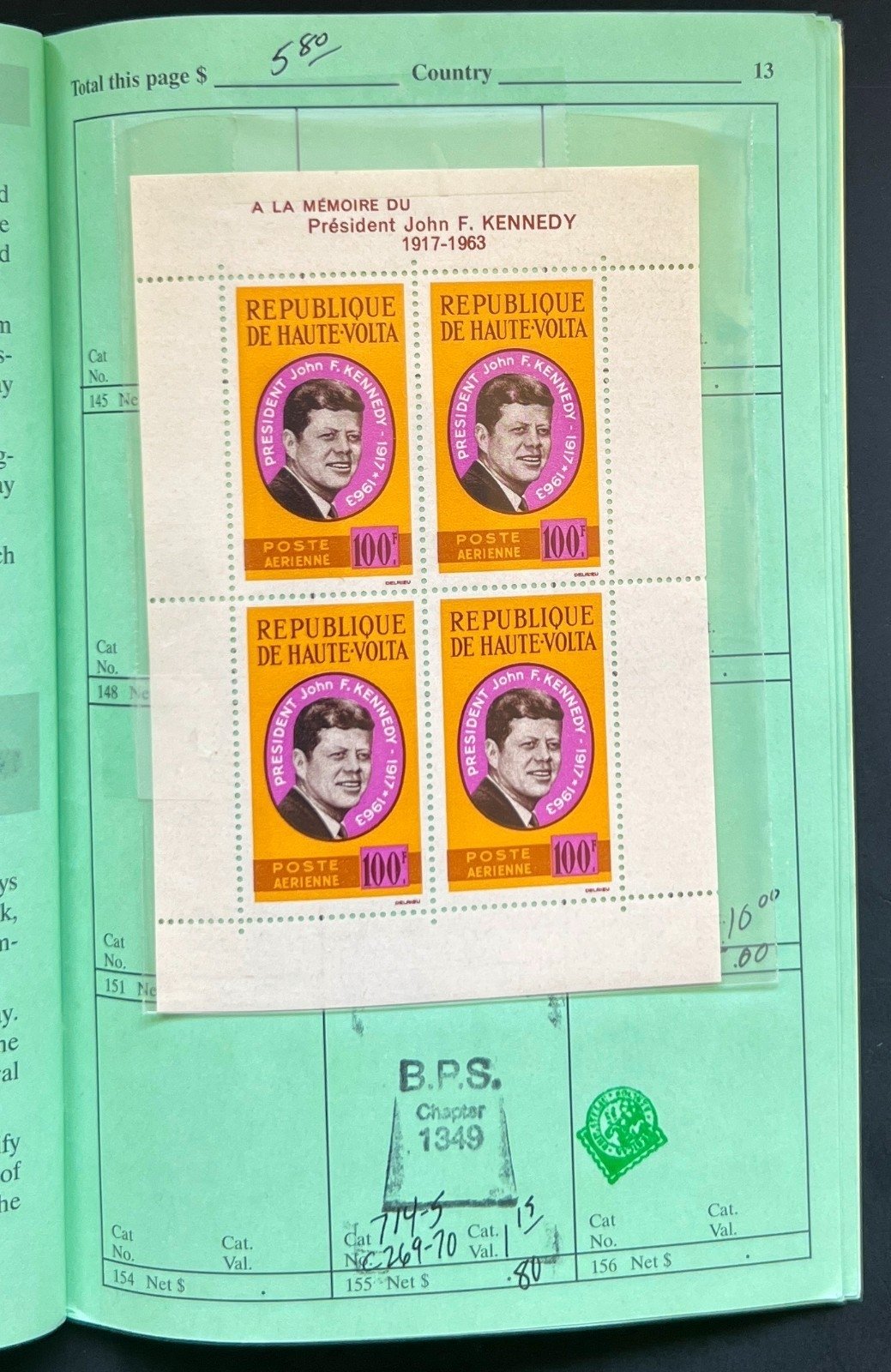 Kennedy Topicals World Wide Collection Book Mint & Used  ZAYIX