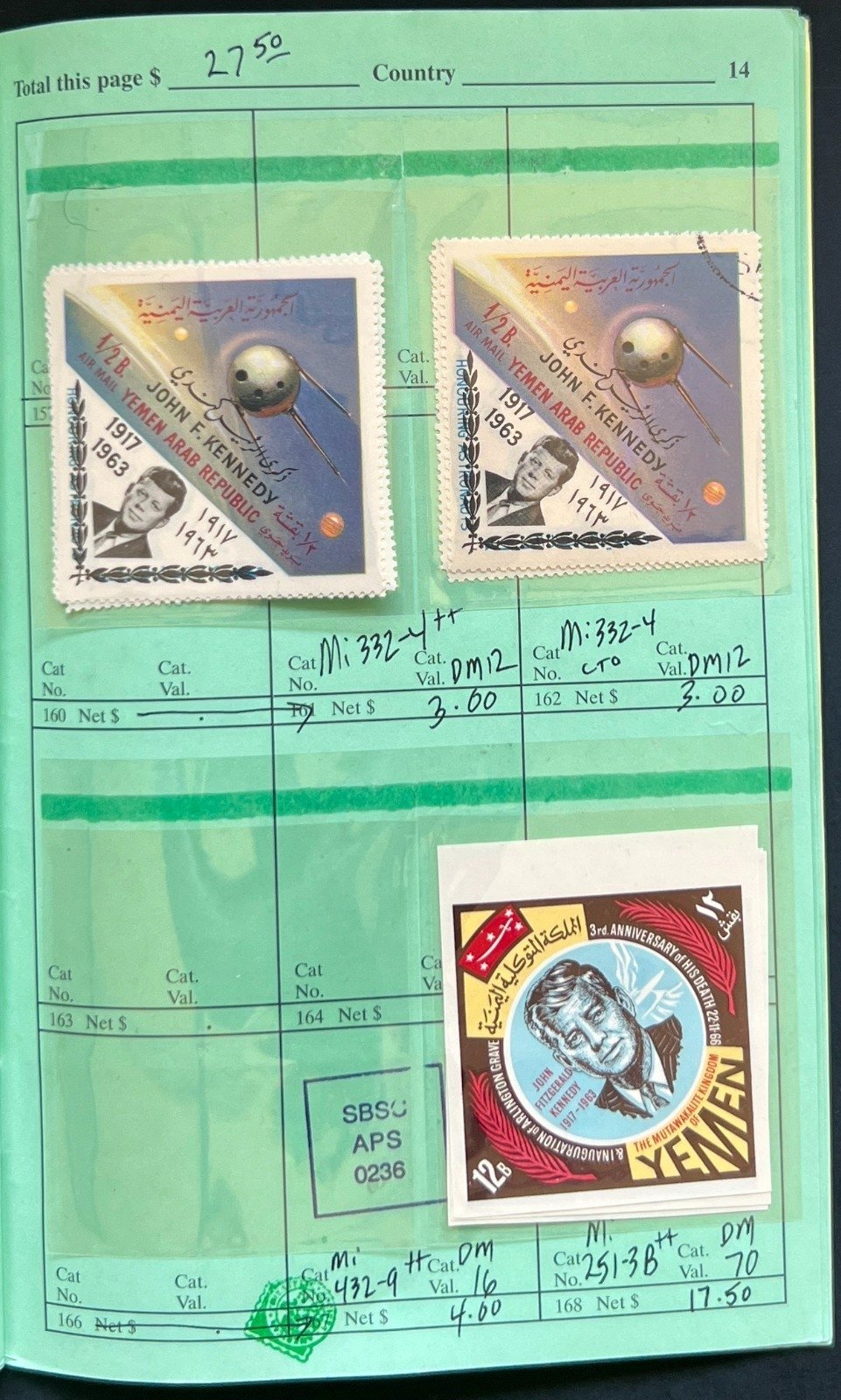 Kennedy Topicals World Wide Collection Book Mint & Used  ZAYIX