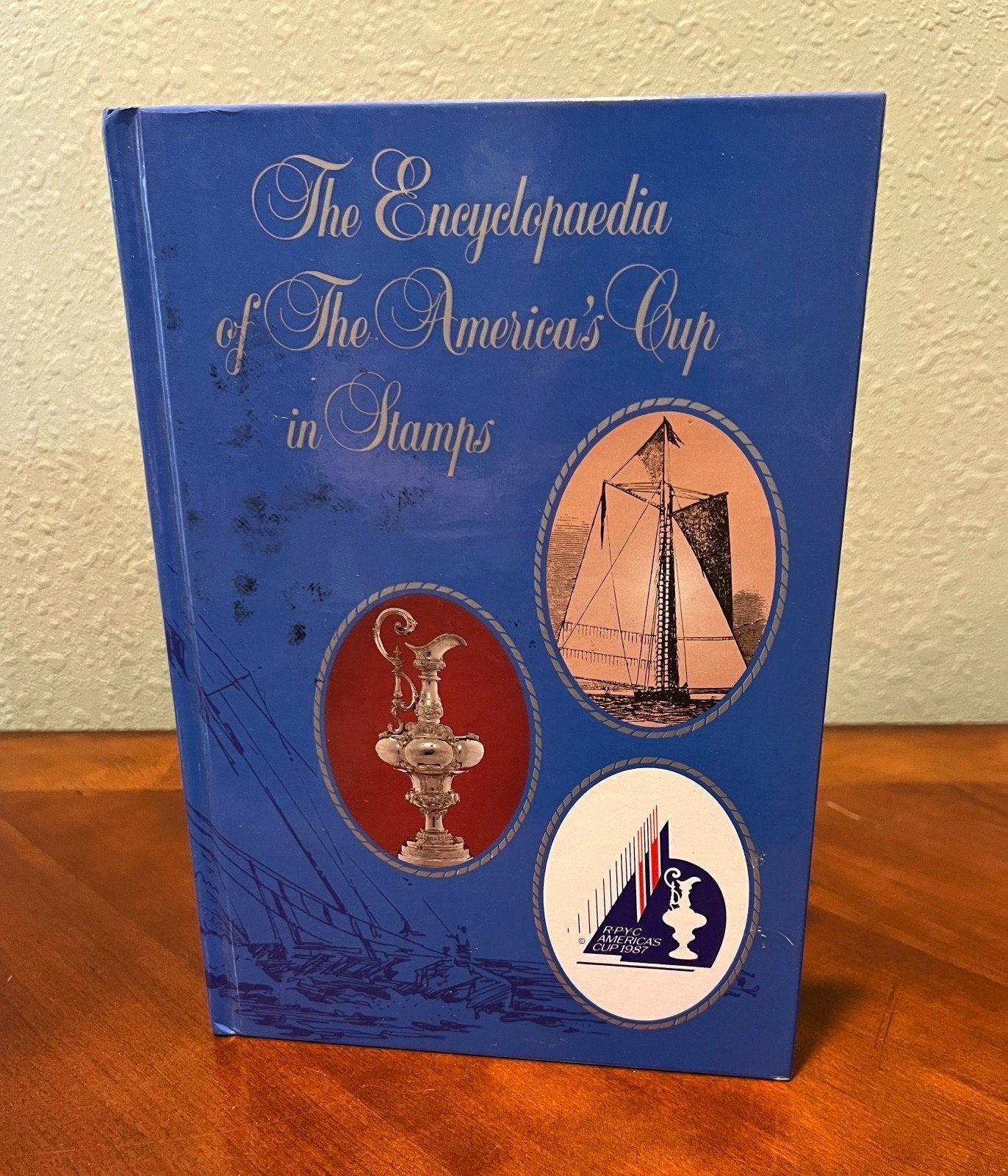 The Encyclopedia of The America's Cup Stamp Book Solomon Islands 1987 ZAYIX