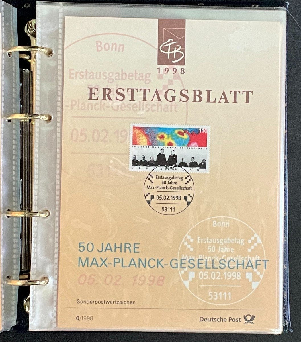 German First day Covers Collection Album 45 Covers FDC 1998 ZAYIX