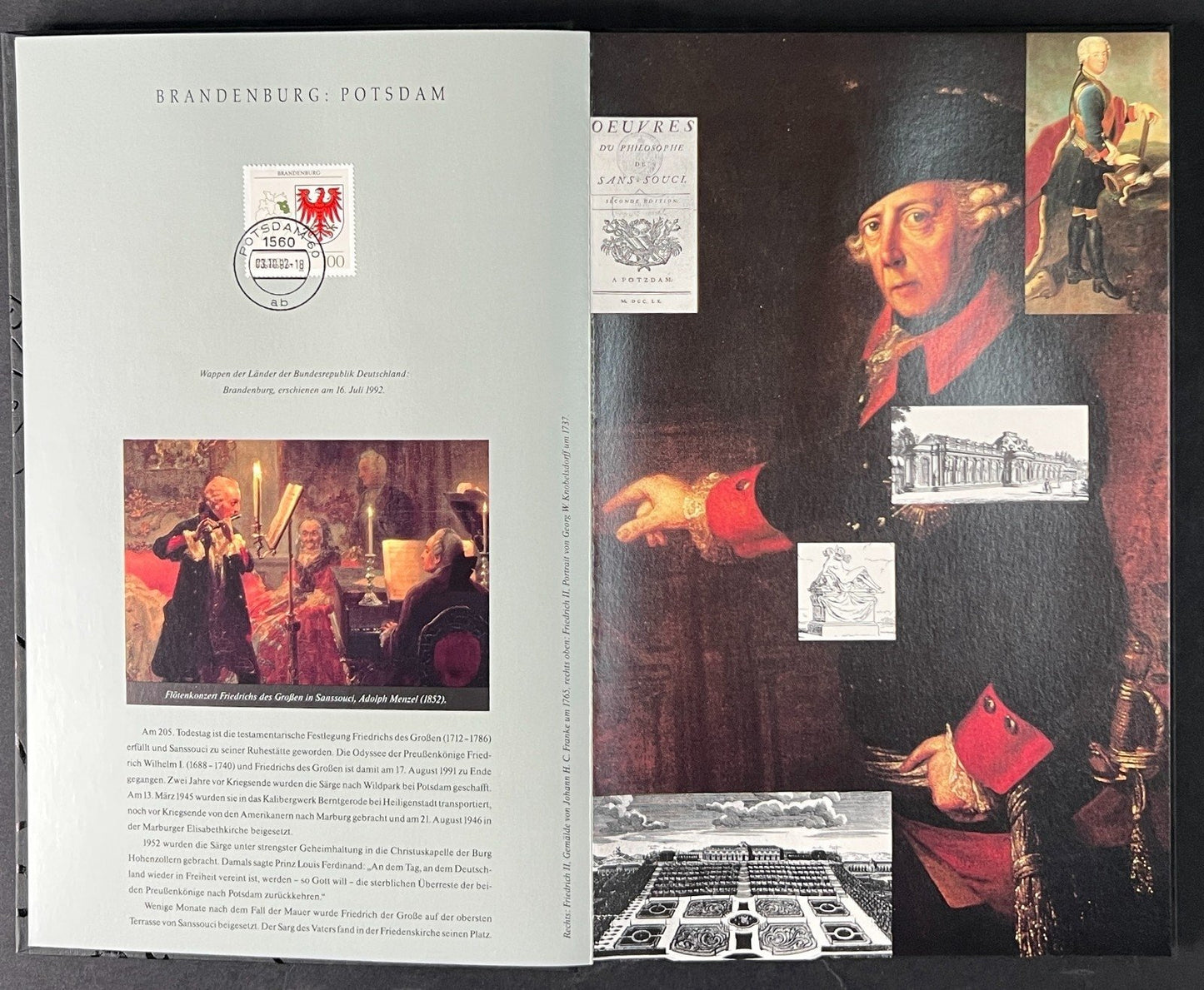 Abschied Von Den Vierstelligen Stamp Book 16 German Cities 1992 ZAYIX