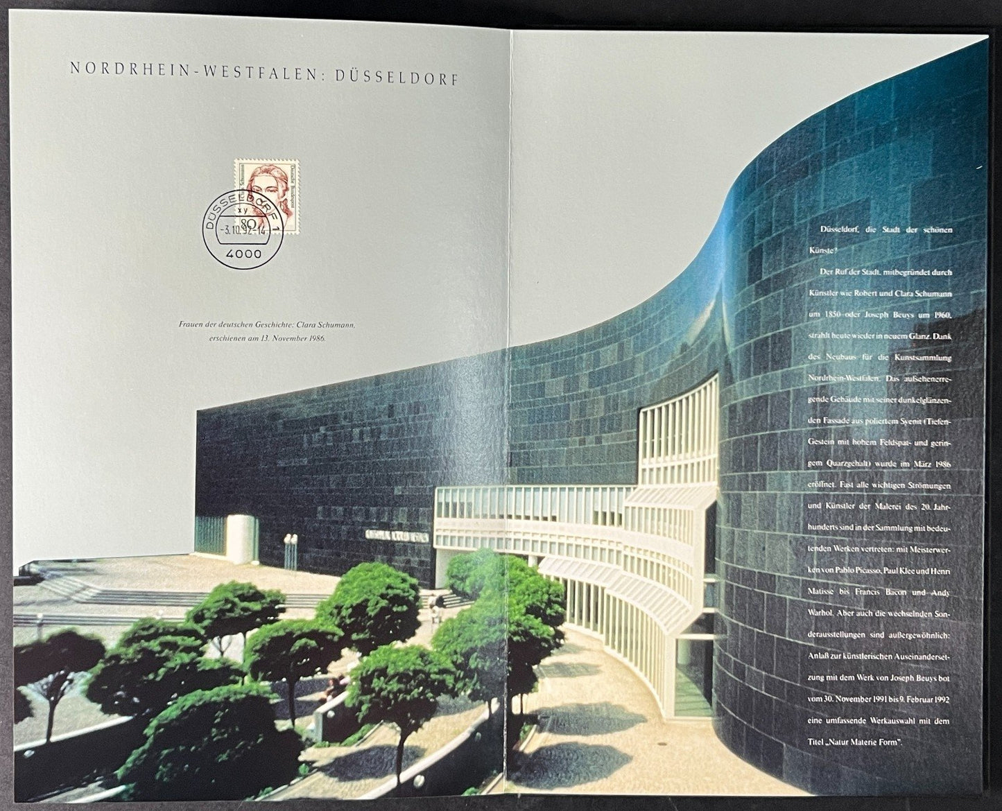 Abschied Von Den Vierstelligen Stamp Book 16 German Cities 1992 ZAYIX
