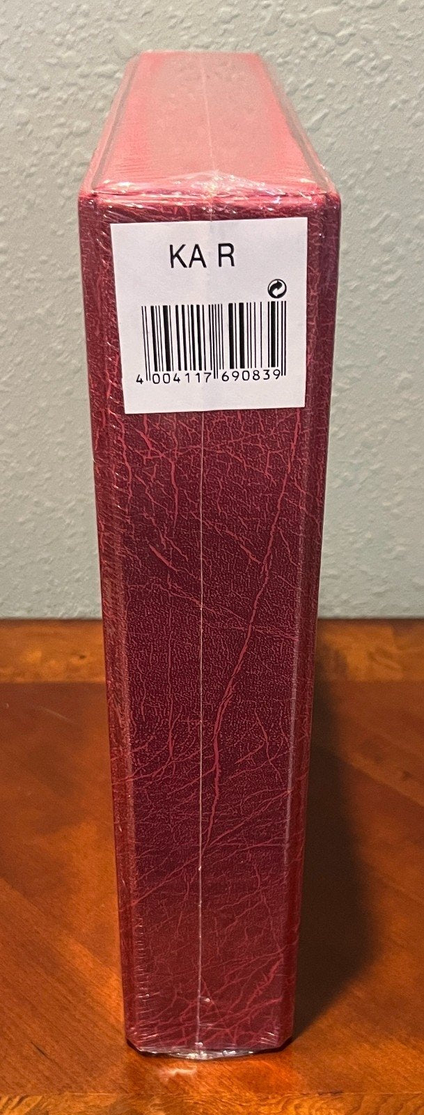 Lighthouse Red Slipcase for Album Binder ZAYIX