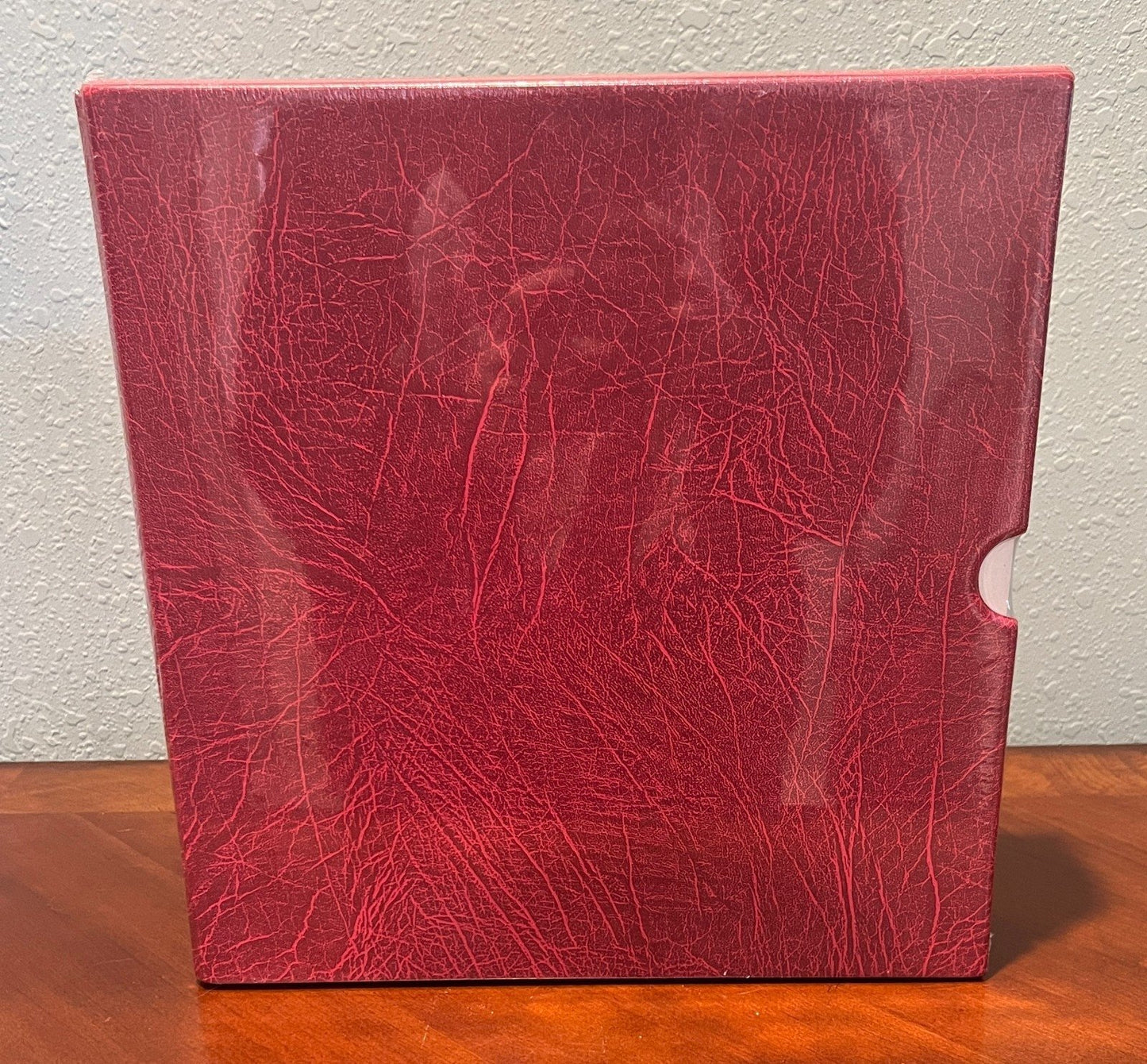 Lighthouse Red Slipcase for Album Binder ZAYIX