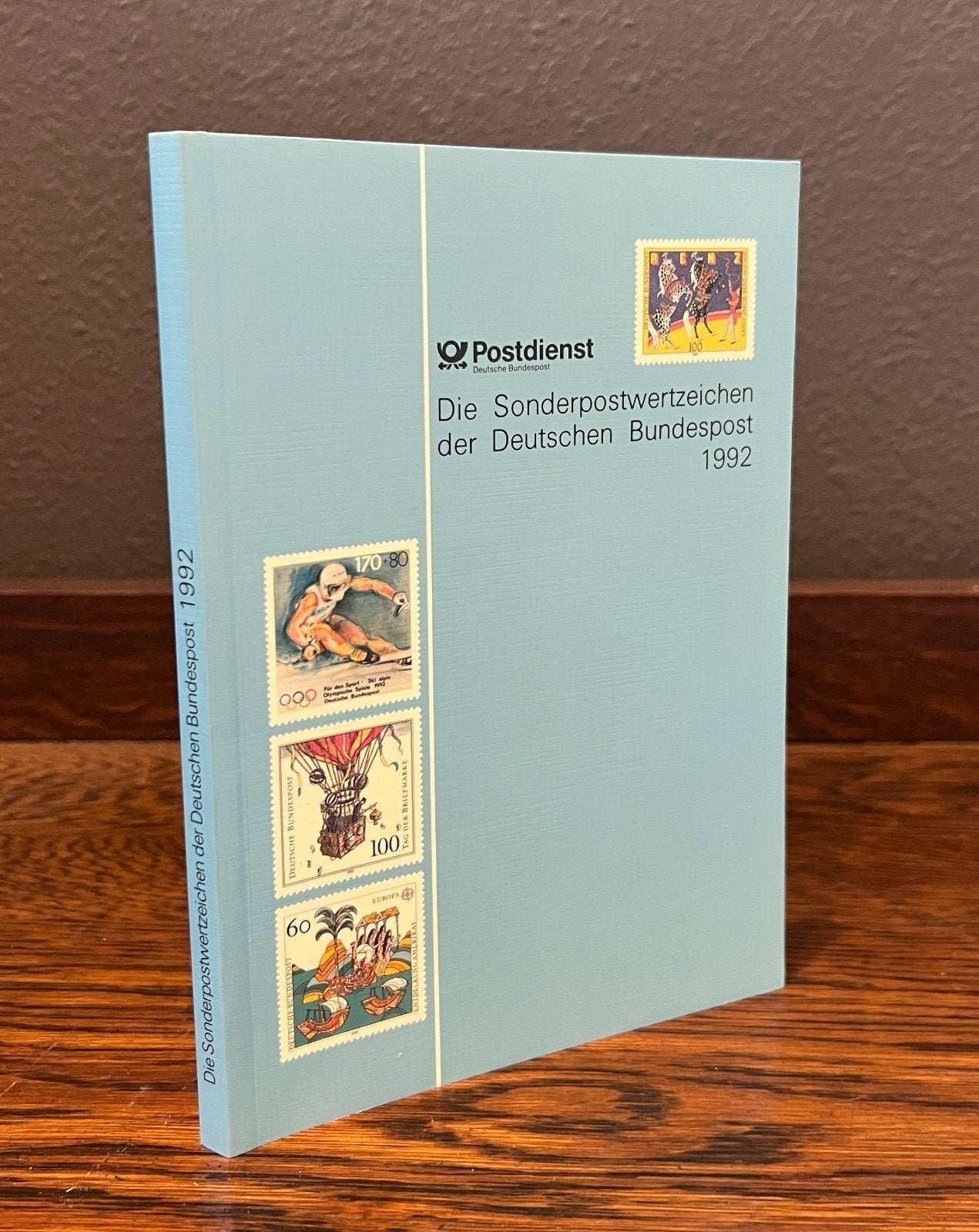 German Federal Postage Stamp Book Deutschen Bundespost 1992 ZAYIX