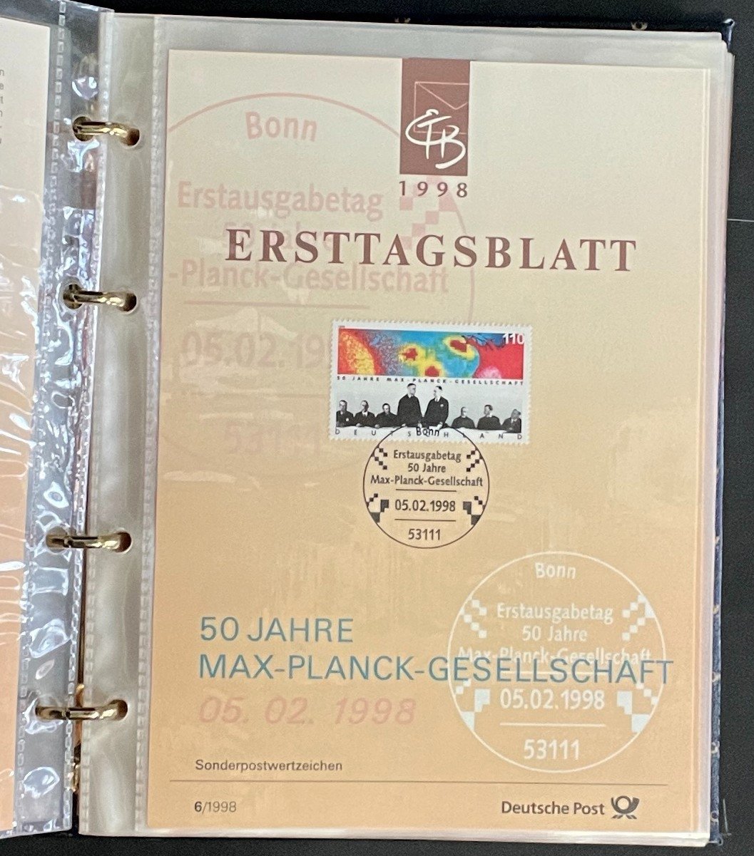 German First day Covers Collection Album 35 Covers FDC 1998 ZAYIX