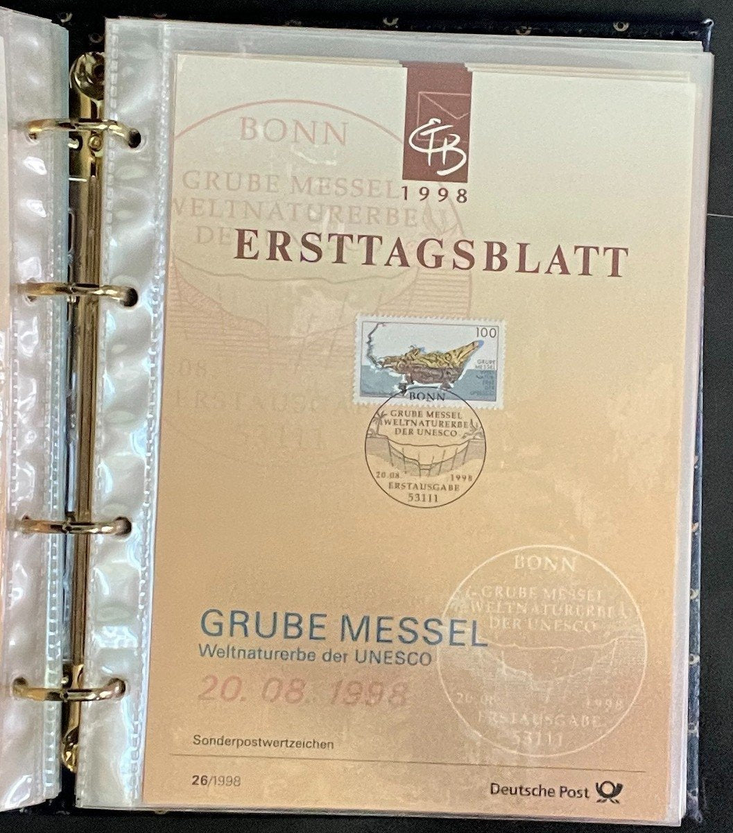 German First day Covers Collection Album 35 Covers FDC 1998 ZAYIX