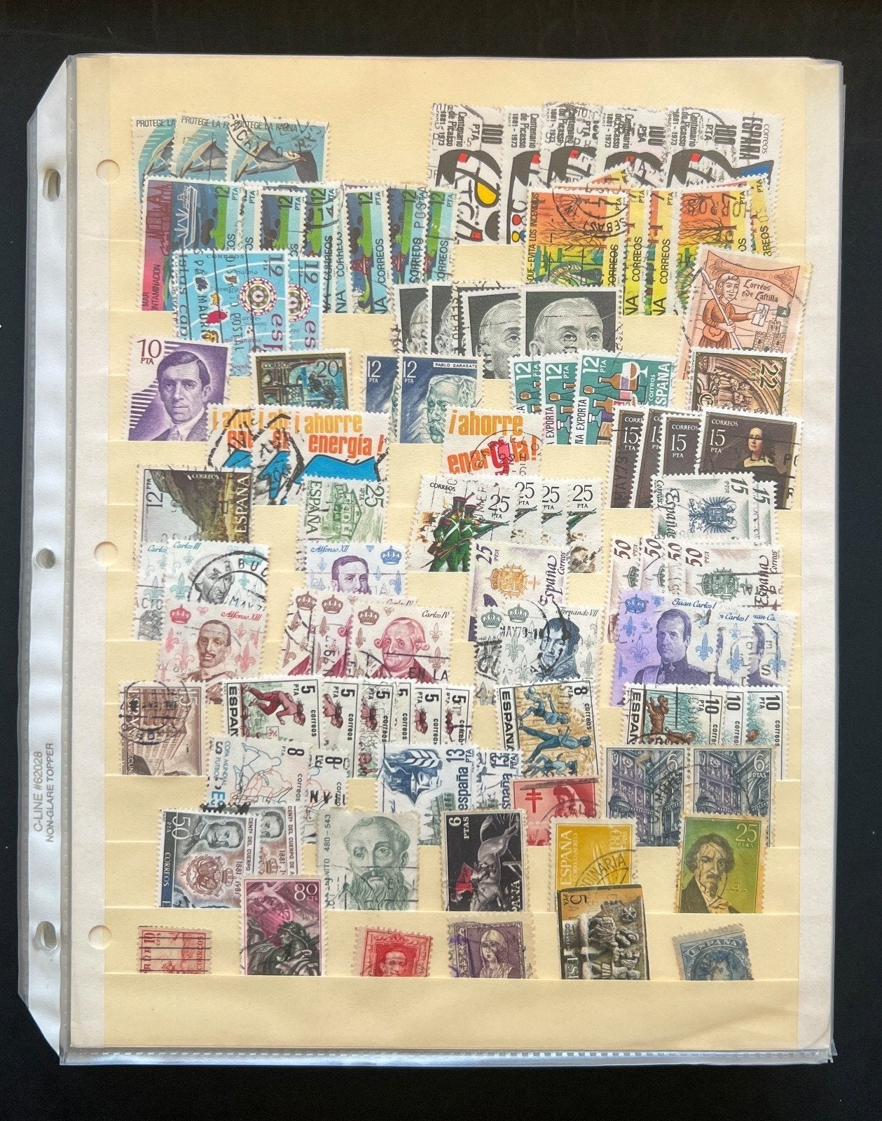 Spain Sweden Switzerland Uruguay Album 34 Stock Pages Thousands of Stamps ZAYIX