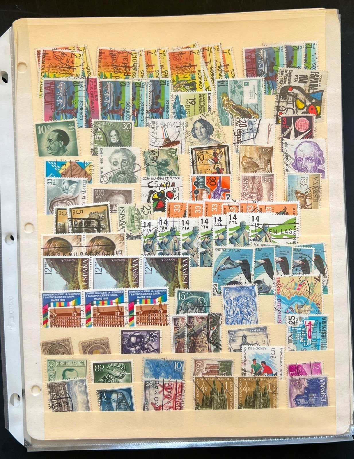 Spain Sweden Switzerland Uruguay Album 34 Stock Pages Thousands of Stamps ZAYIX