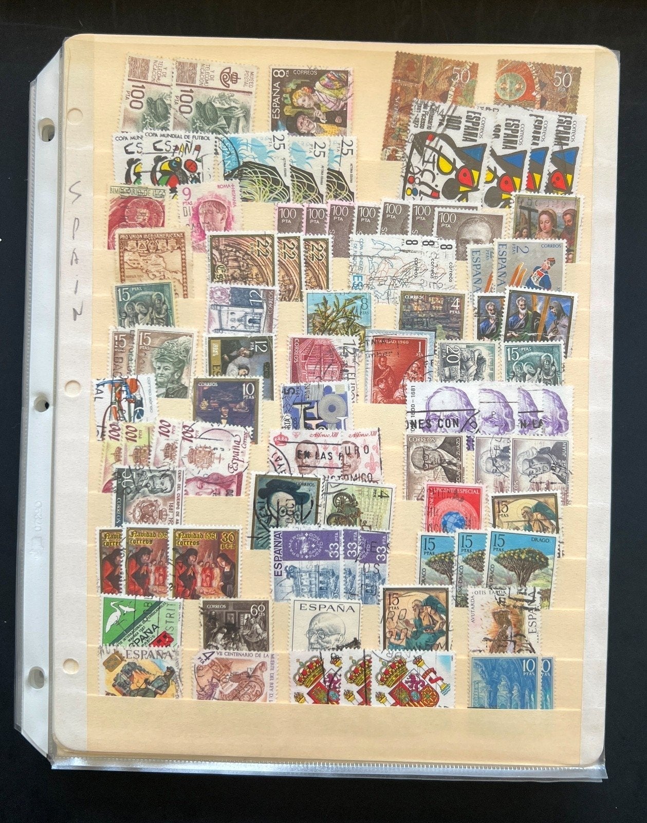 Spain Sweden Switzerland Uruguay Album 34 Stock Pages Thousands of Stamps ZAYIX