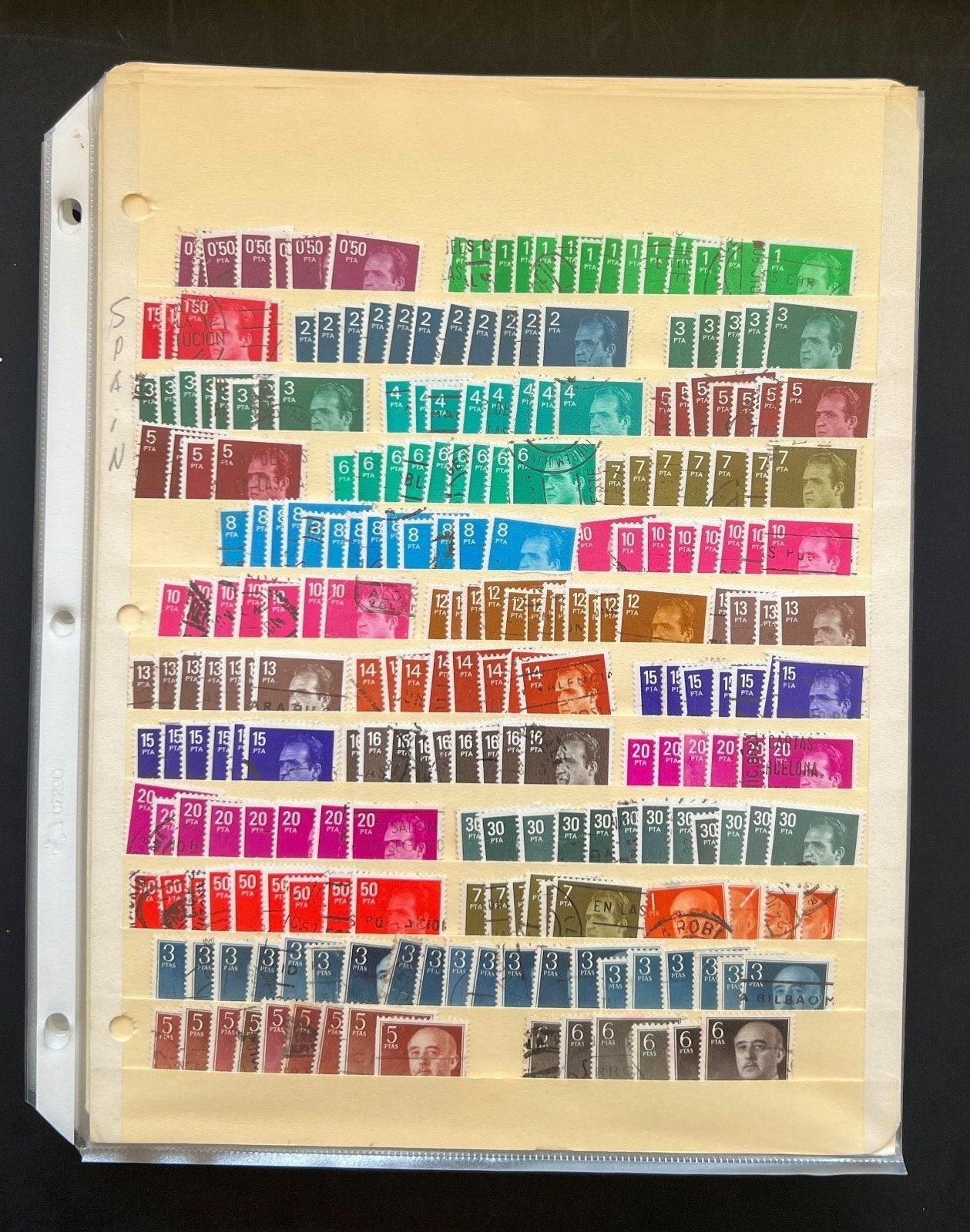 Spain Sweden Switzerland Uruguay Album 34 Stock Pages Thousands of Stamps ZAYIX