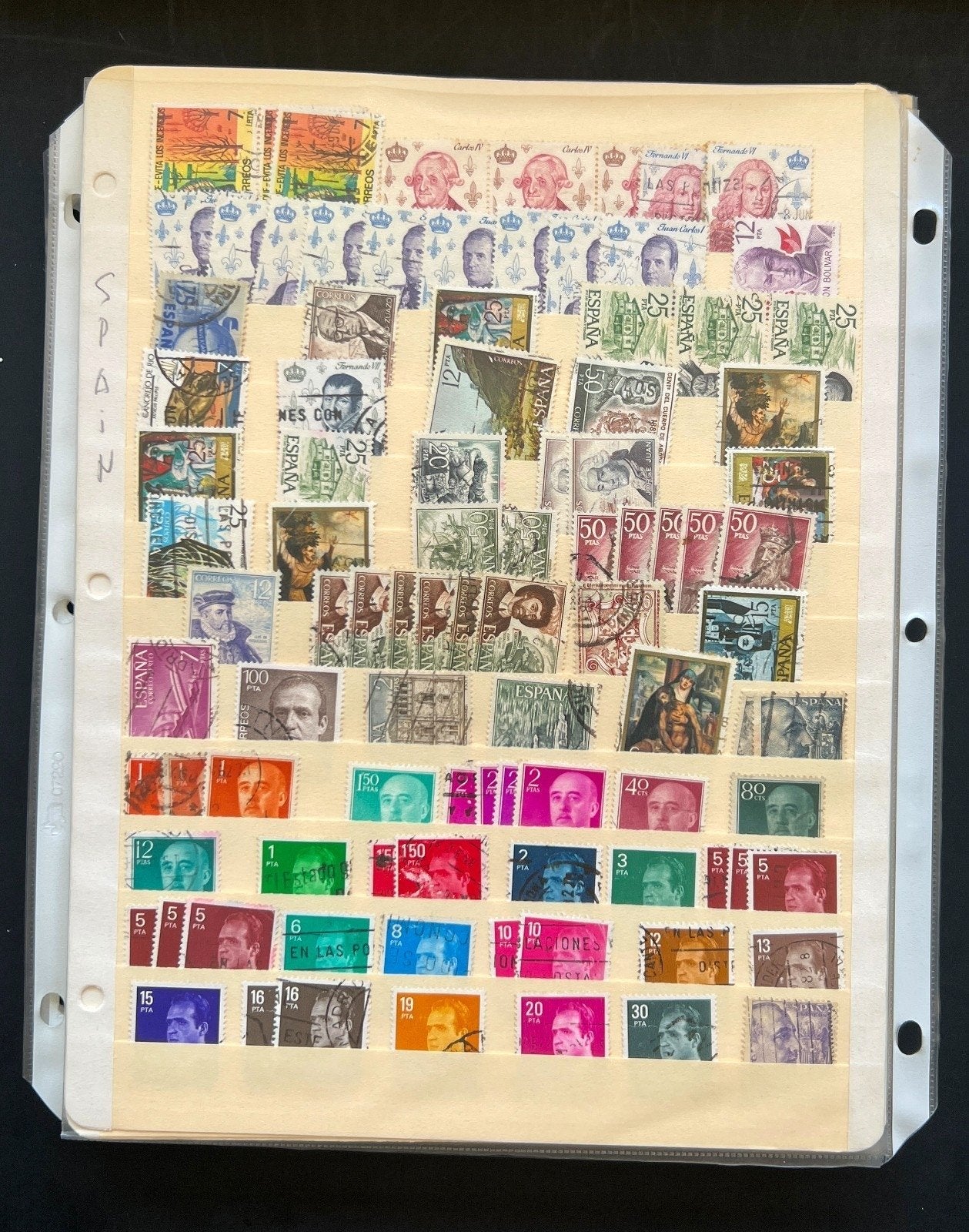 Spain Sweden Switzerland Uruguay Album 34 Stock Pages Thousands of Stamps ZAYIX