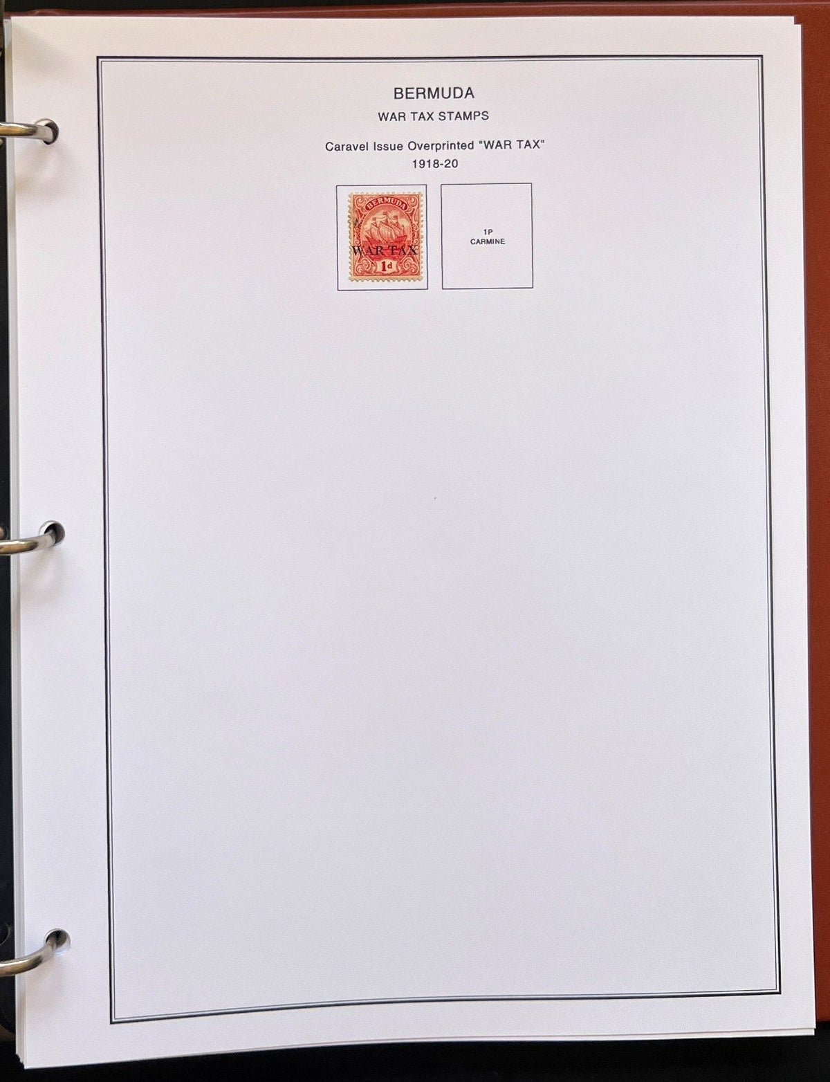 Bermuda Bosnia Hong Kong Stamp Collection Album Steiner Pages MH & Used ZAYIX