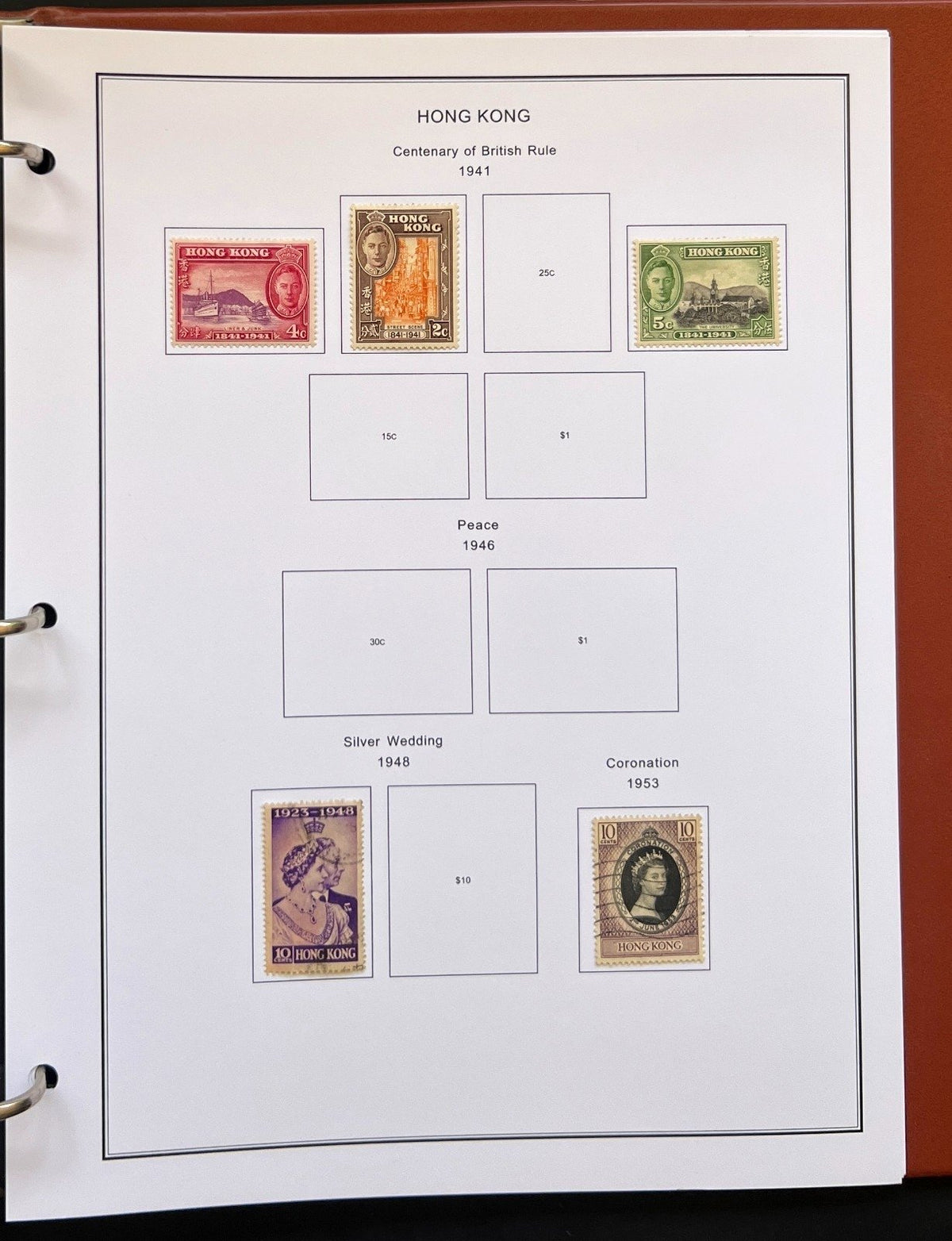 Bermuda Bosnia Hong Kong Stamp Collection Album Steiner Pages MH & Used ZAYIX