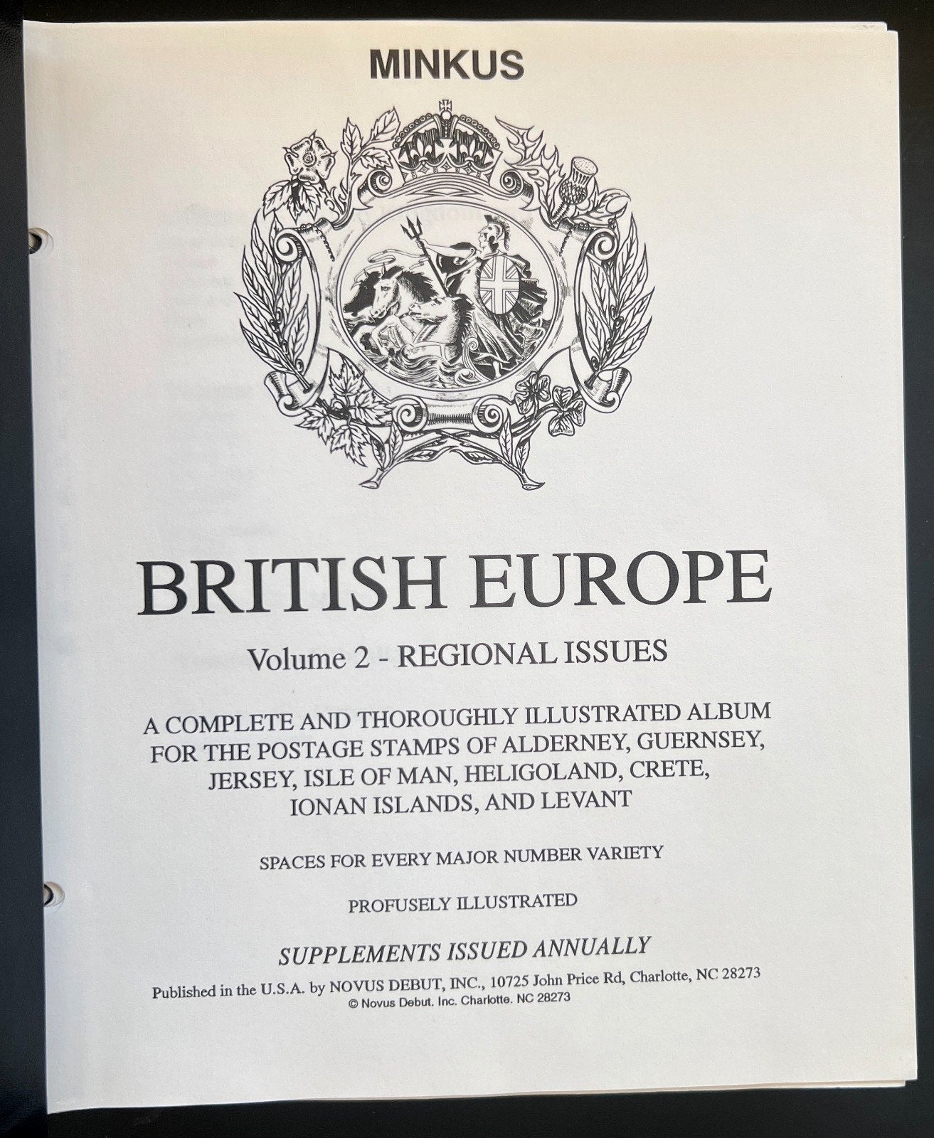 Cyprus Gibraltar Ireland Malta Stamp Collection Minkus Specialty Album ZAYIX