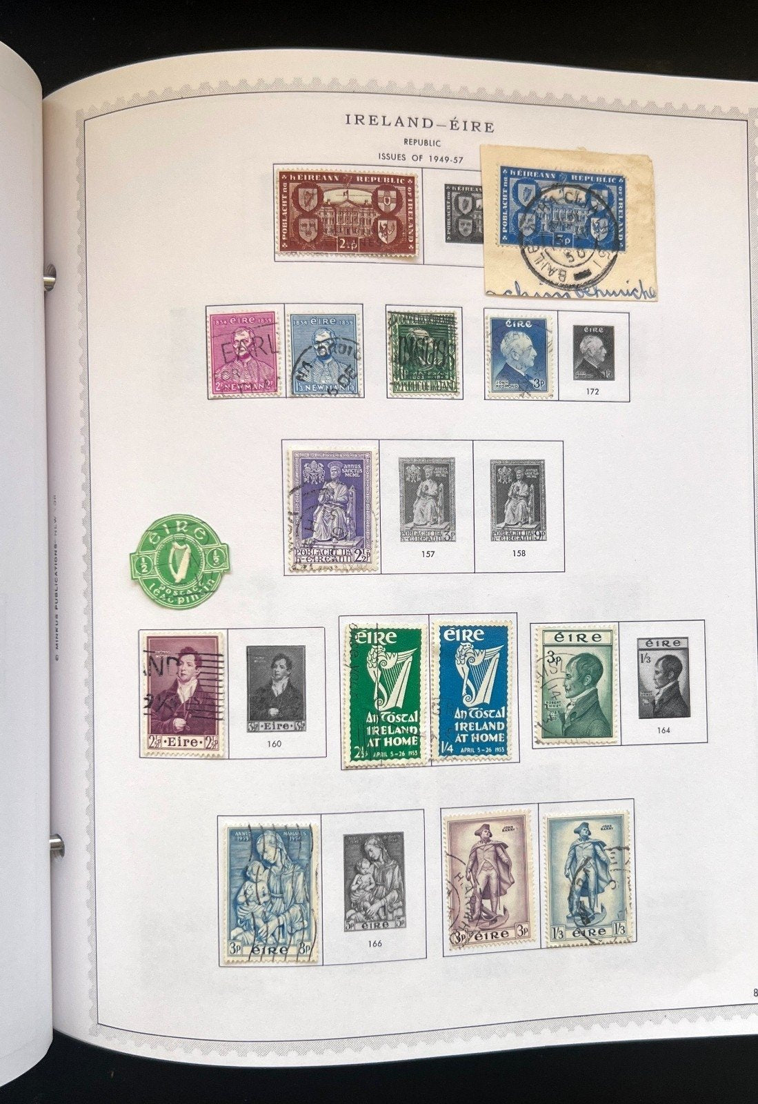 Cyprus Gibraltar Ireland Malta Stamp Collection Minkus Specialty Album ZAYIX
