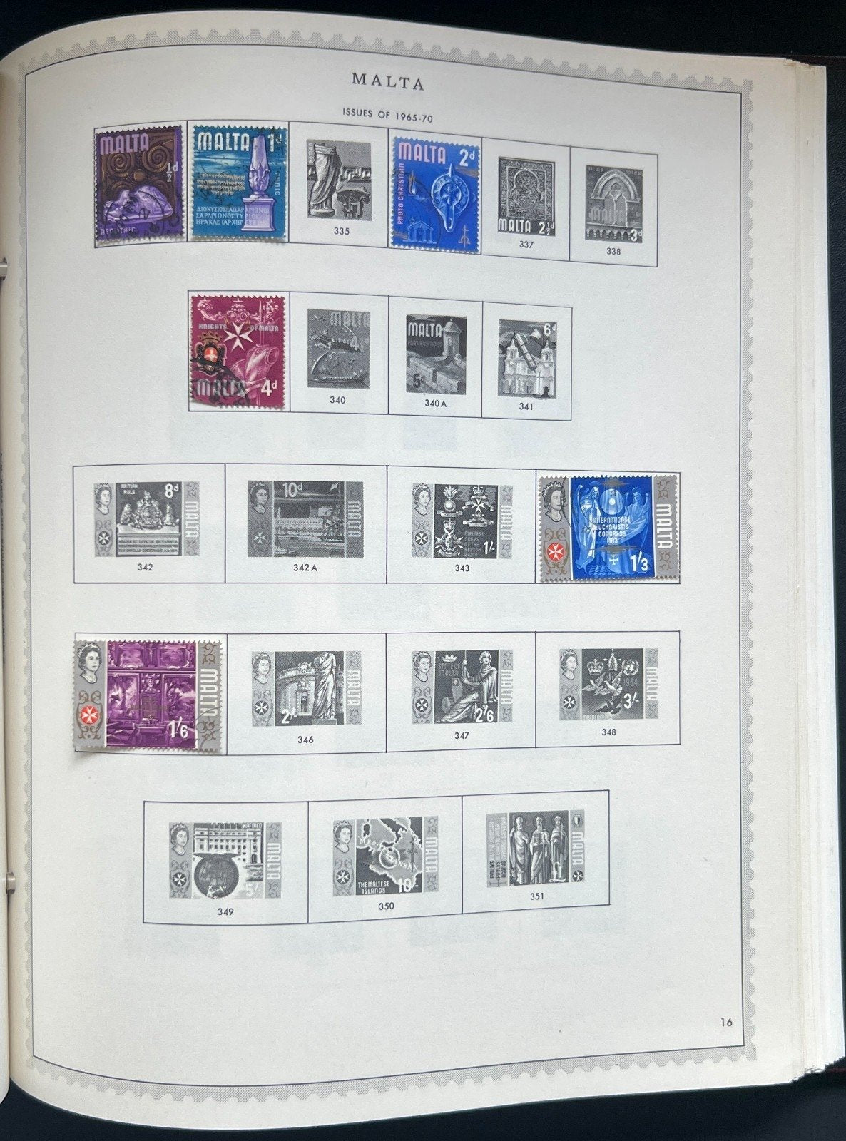Cyprus Gibraltar Ireland Malta Stamp Collection Minkus Specialty Album ZAYIX